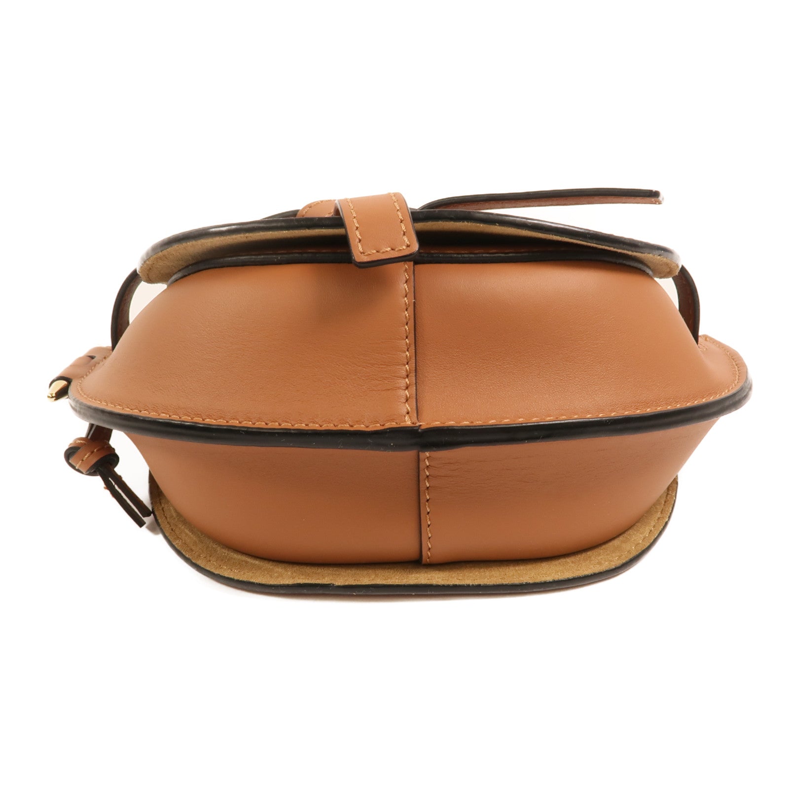 LOEWE 牛皮皮革Gate Mini金扣肩背袋