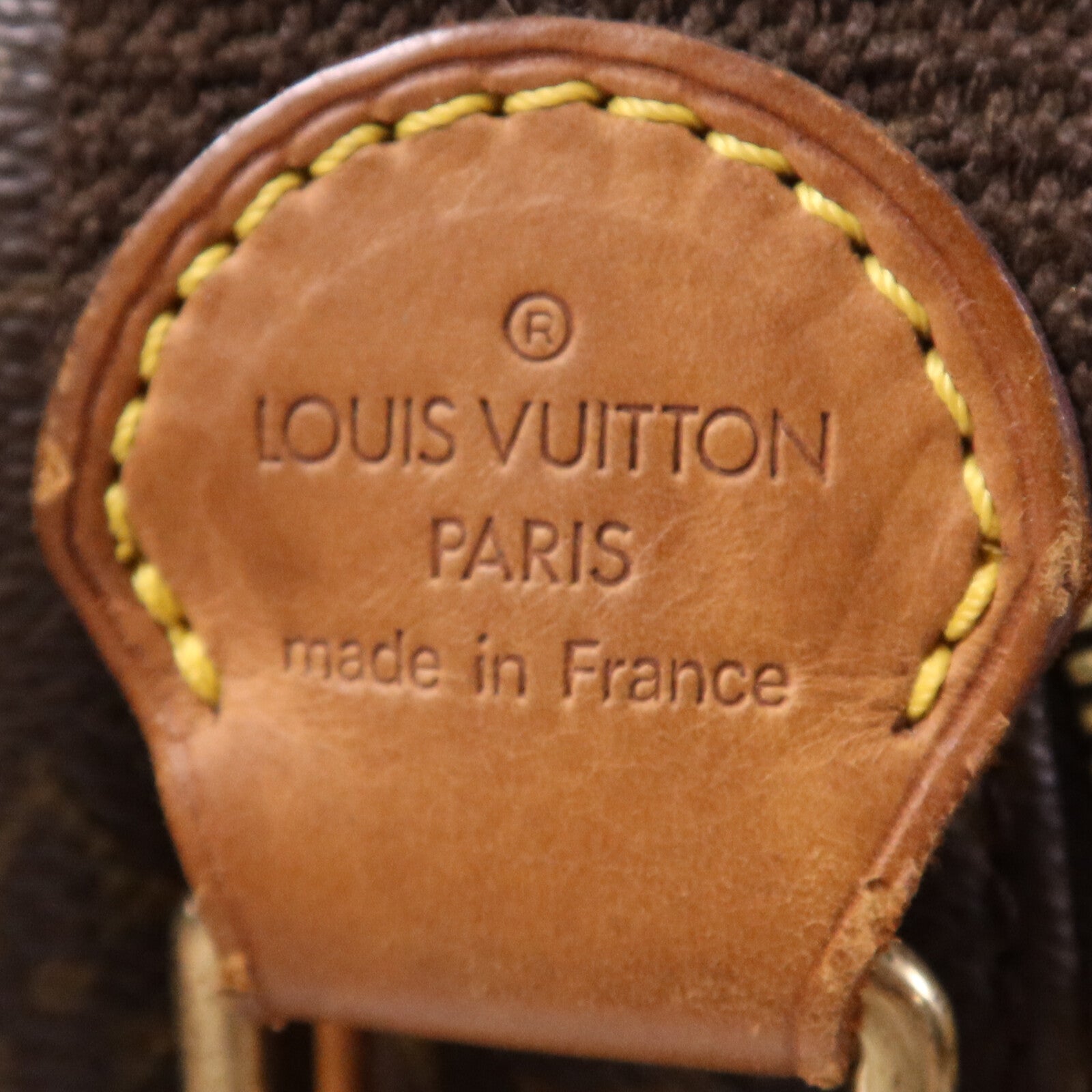 LOUIS VUITTON Monogram Reporter GM金扣肩背袋
