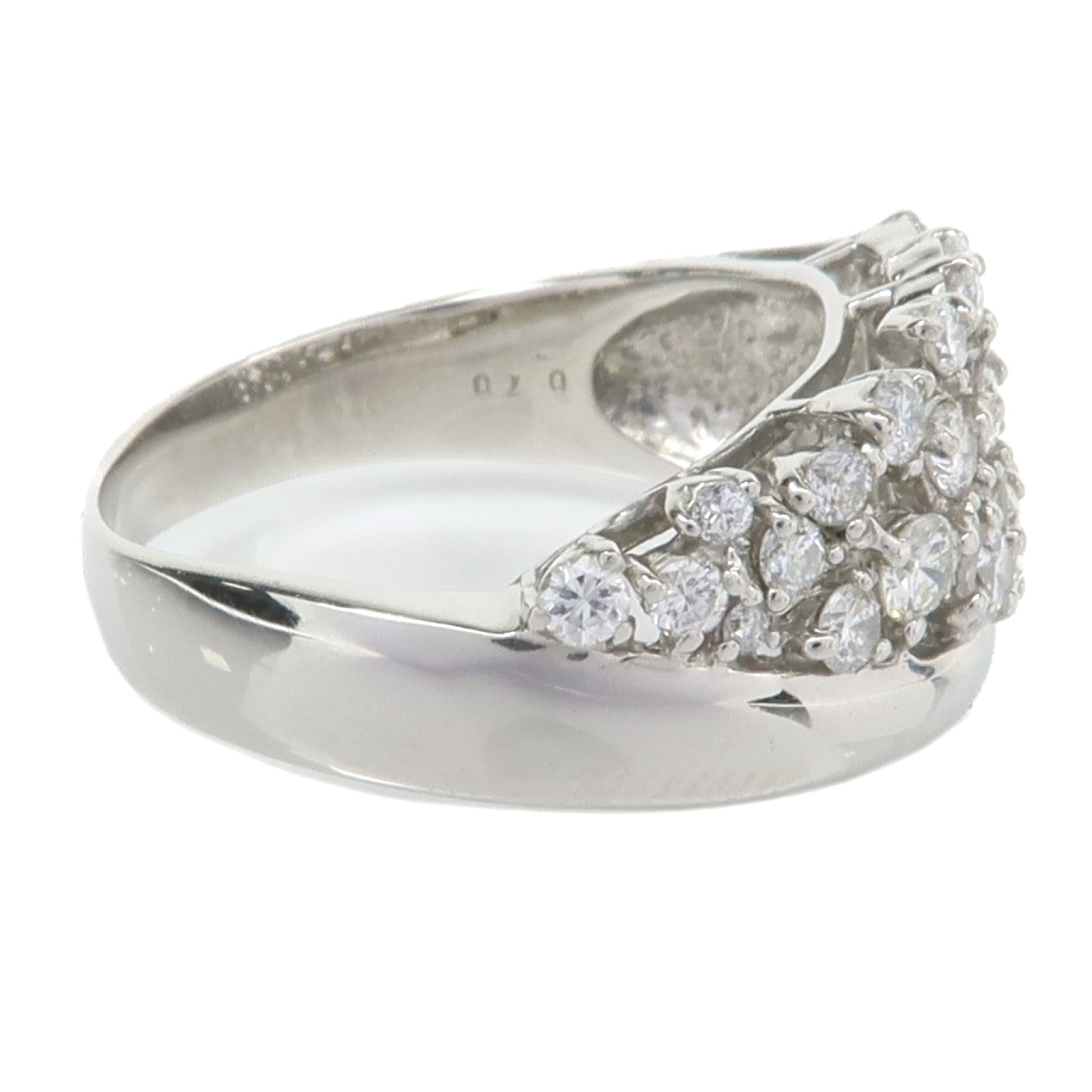 JEWELRY 【激減優惠】PT900鉑金Diamond Ring鑽石戒指US#6.5