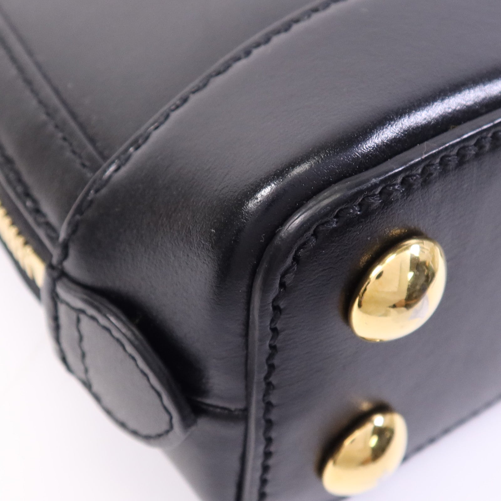 GUCCI 牛皮皮革Horsebit 1955 Mini Top Handle金扣手挽肩背兩用袋