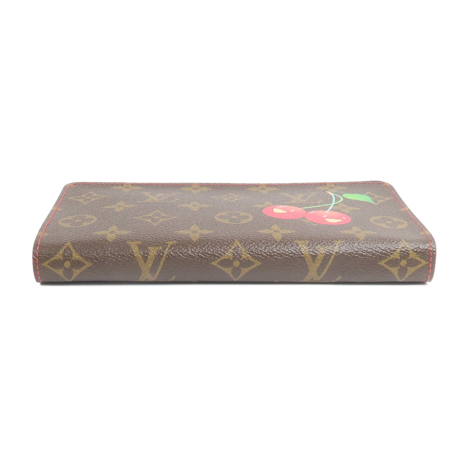 LOUIS VUITTON Monogram Cherry LVxTM Porte Monnaie Zip-Around