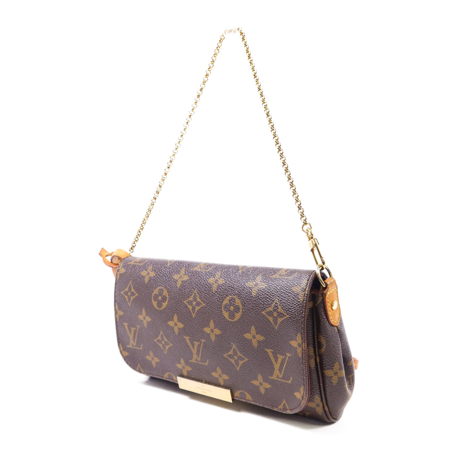 LOUIS VUITTON Monogram Favourite PM金扣手挽肩背兩用袋