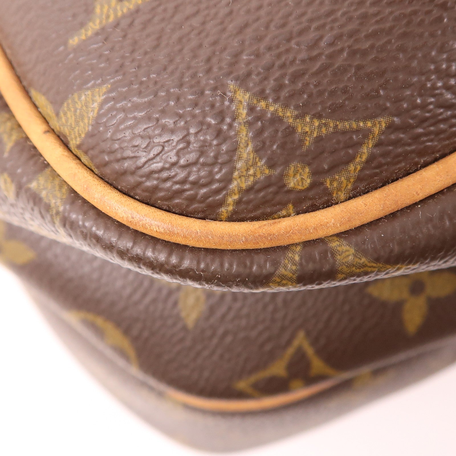 LOUIS VUITTON Monogram Reporter GM金扣肩背袋