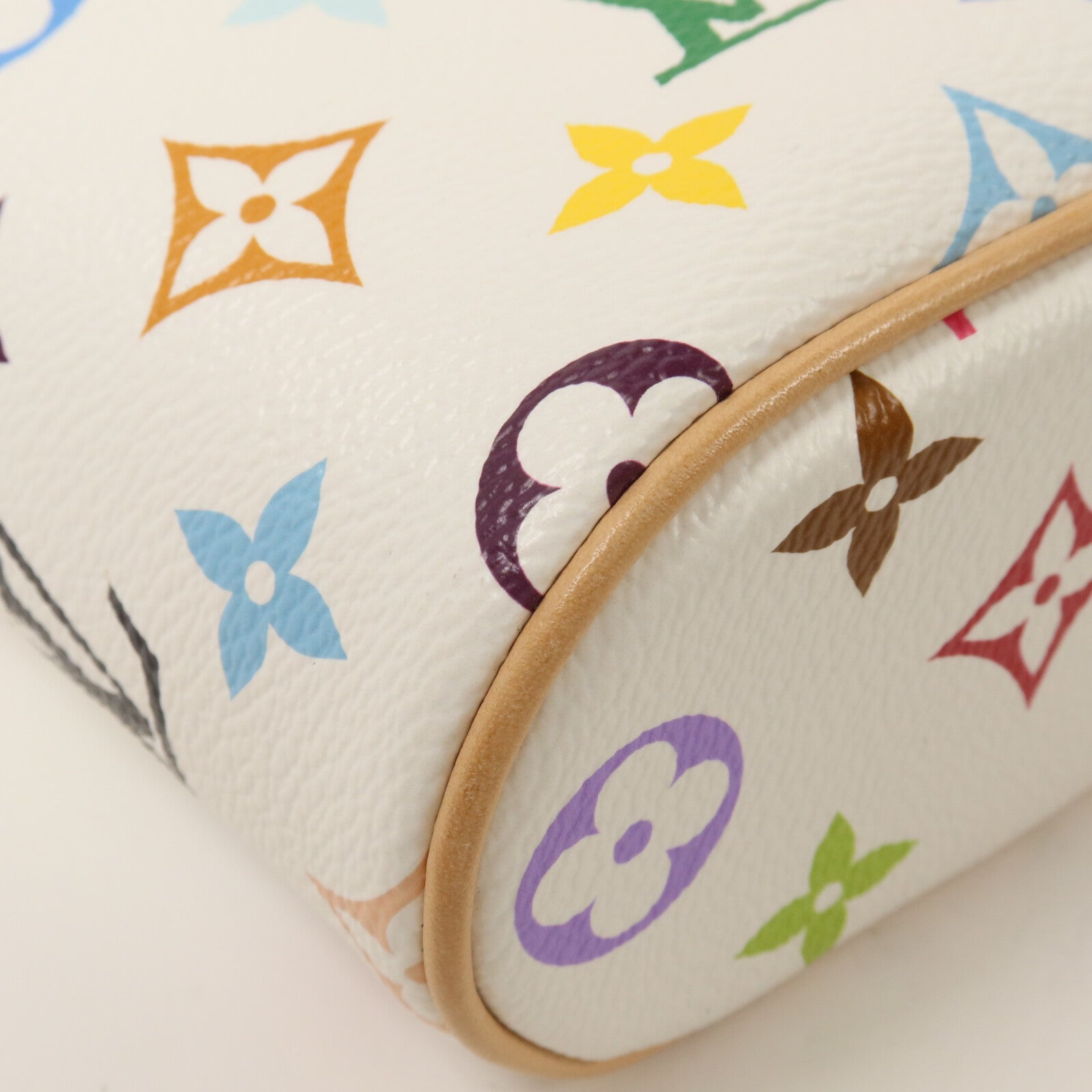 LOUIS VUITTON Monogram Multicolore LVxTM Vanity Chain Pouch鏈帶手挽肩背兩用袋