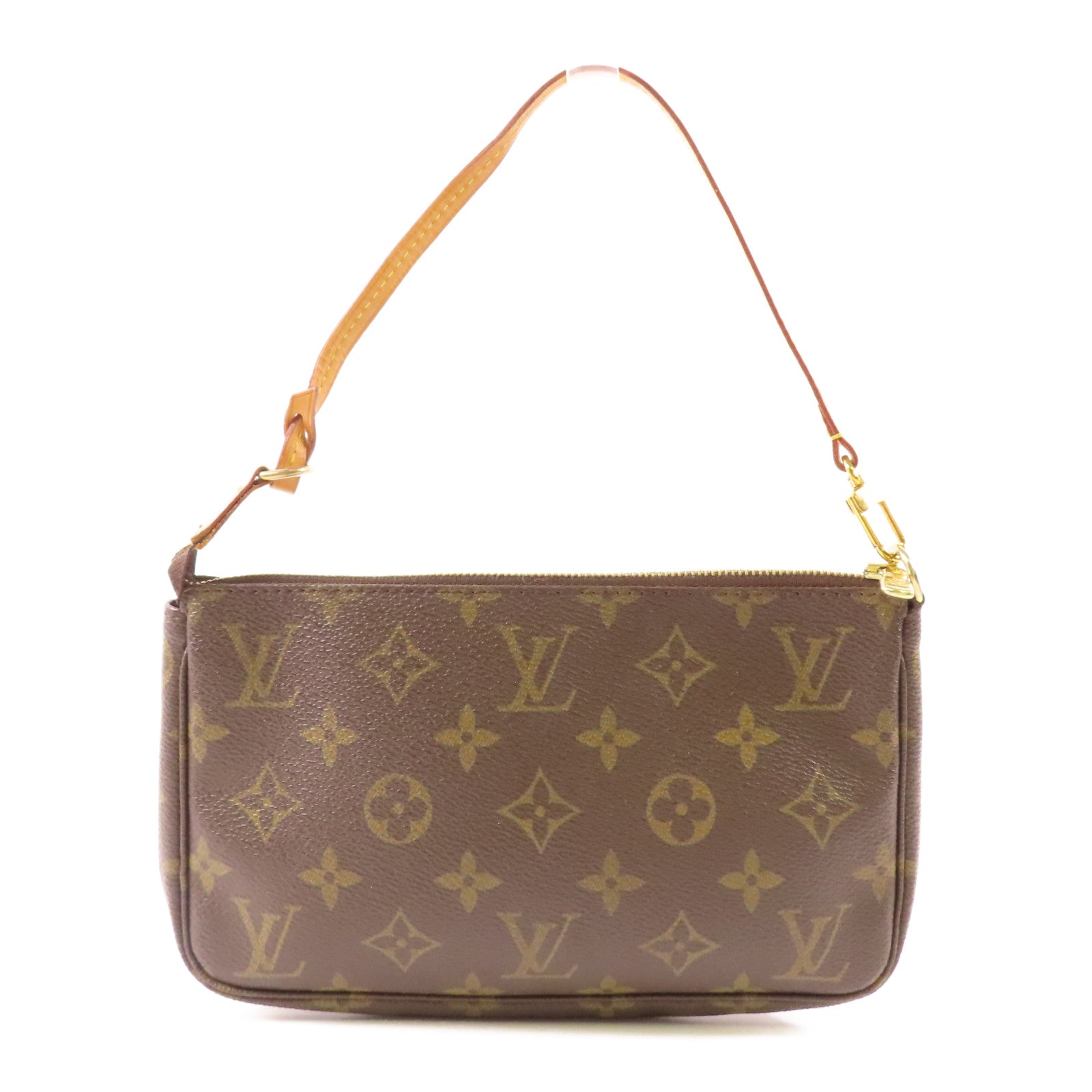 LOUIS VUITTON Monogram Pochette Accessoires金扣手拿包