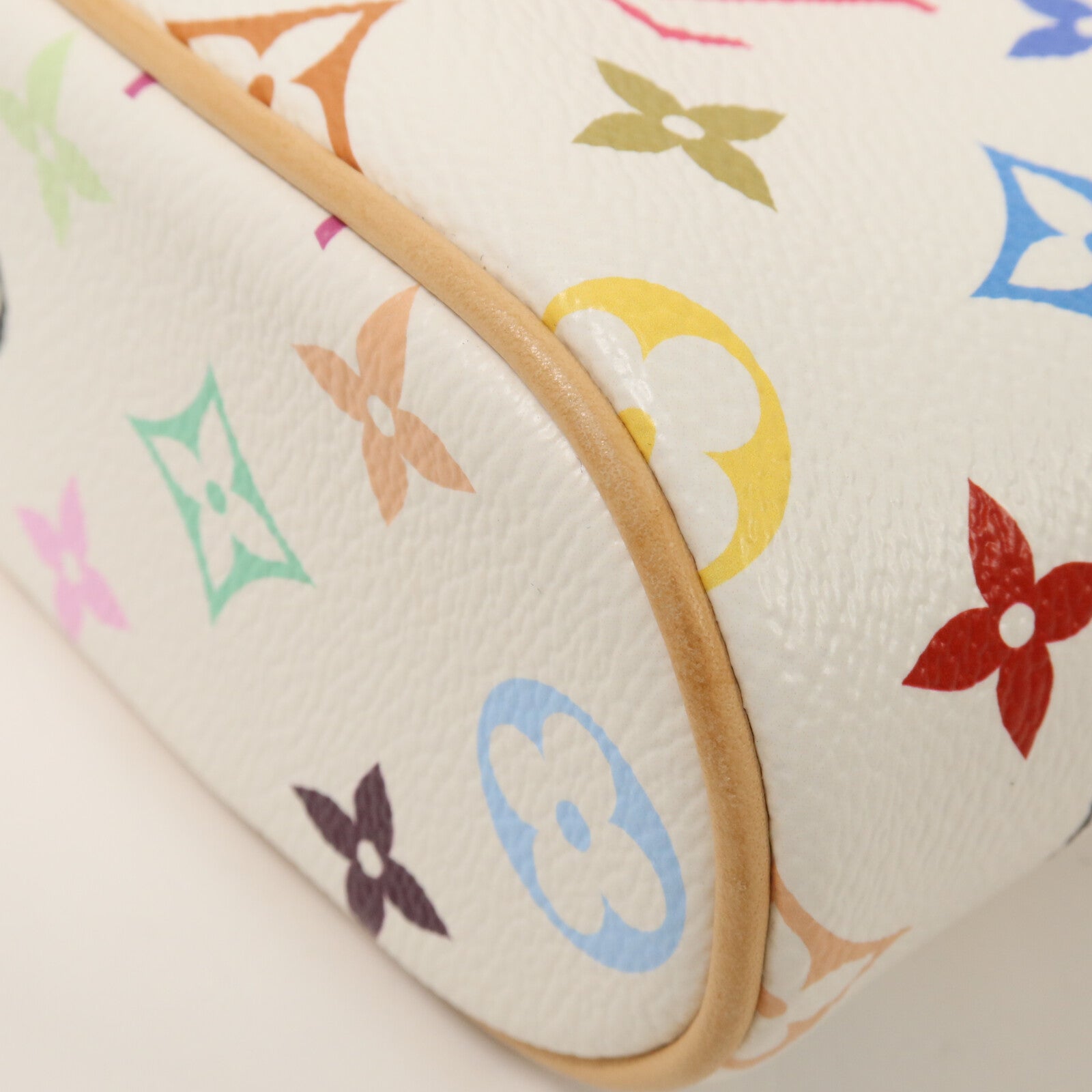 LOUIS VUITTON Monogram Multicolore LVxTM Vanity Chain Pouch鏈帶手挽肩背兩用袋