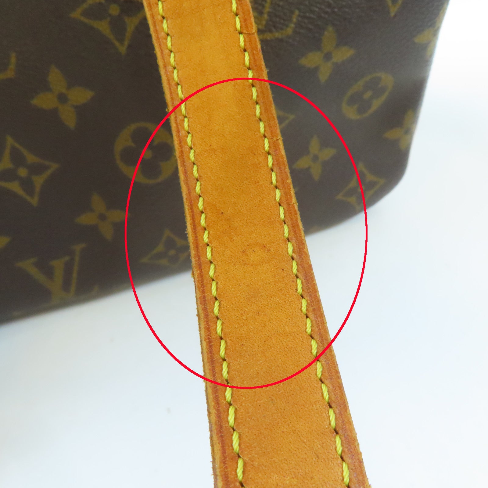 LOUIS VUITTON Monogram Cite GM金扣肩背袋啡色