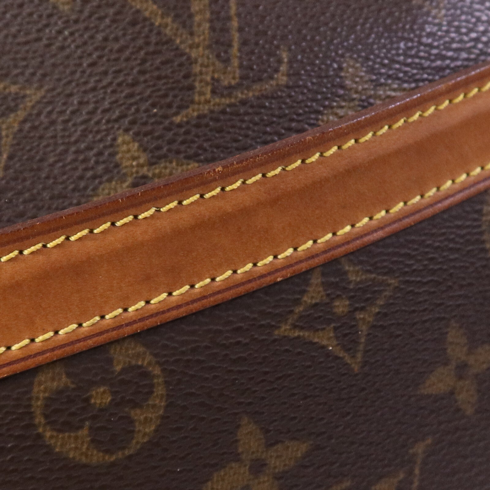 LOUIS VUITTON Monogram Reporter GM金扣肩背袋