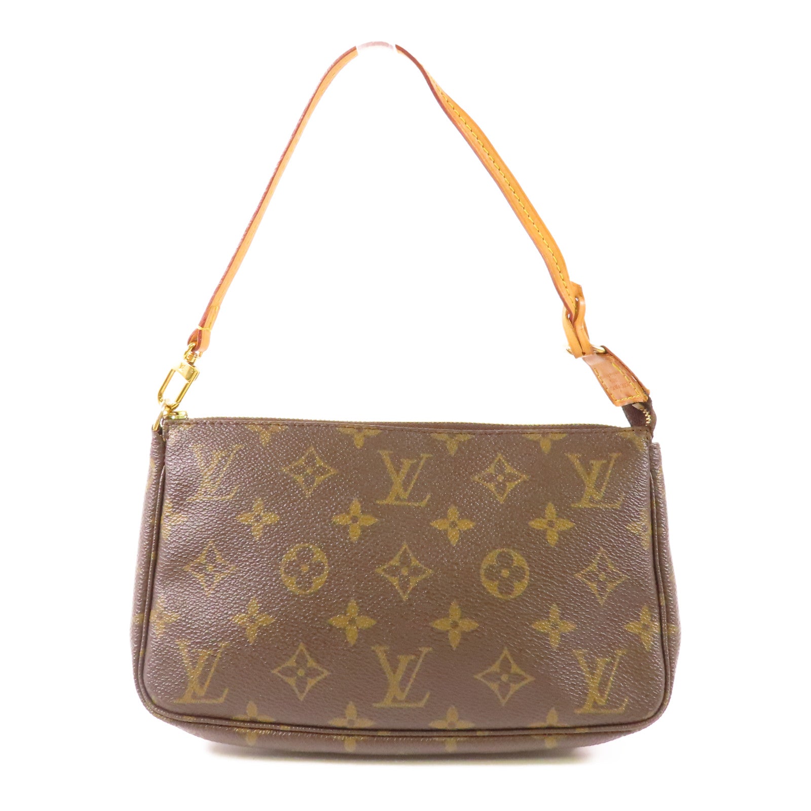 LOUIS VUITTON Monogram Pochette Accessoires金扣手拿包