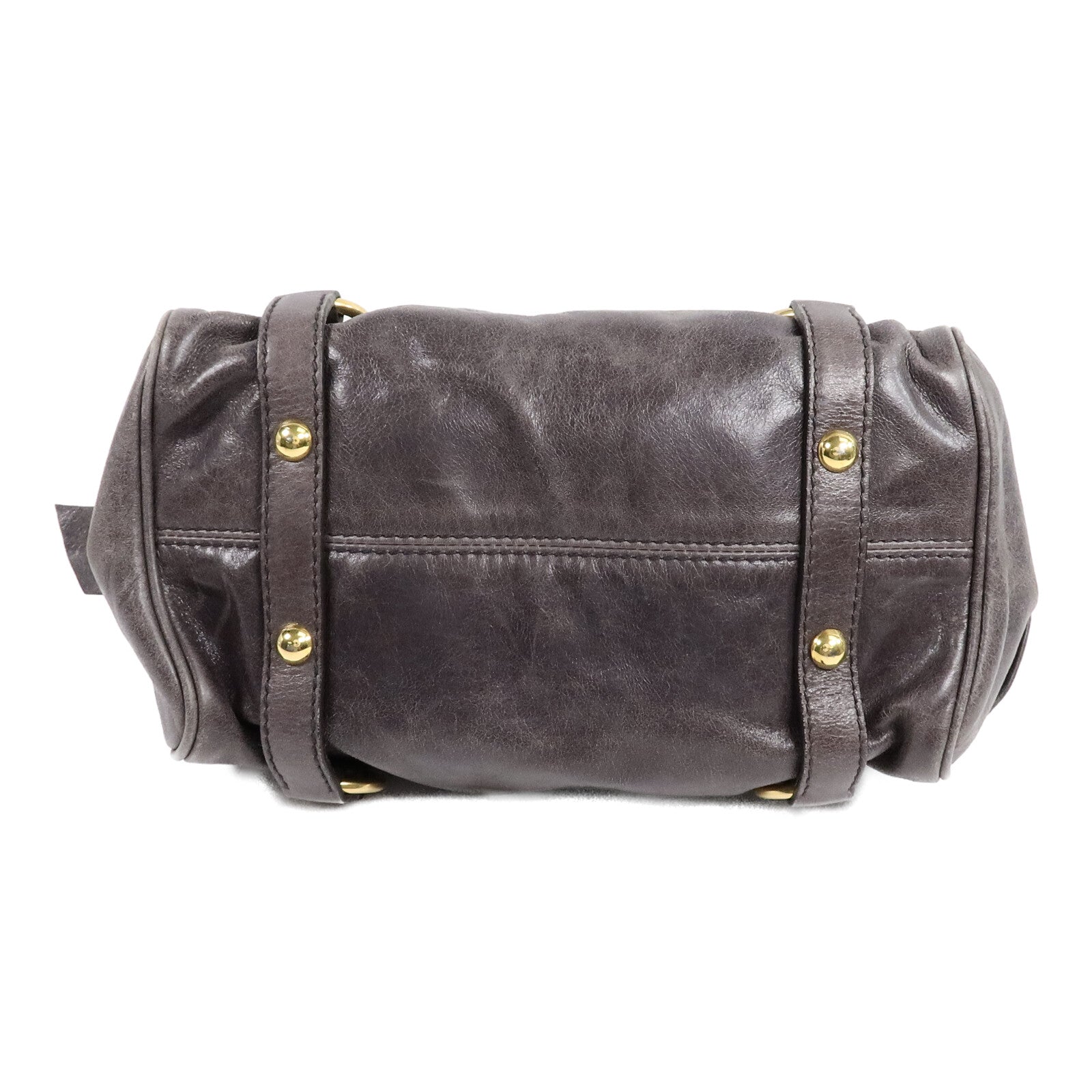 Miu Miu 牛皮皮革2 Way Shoulder Bag手挽肩背兩用袋