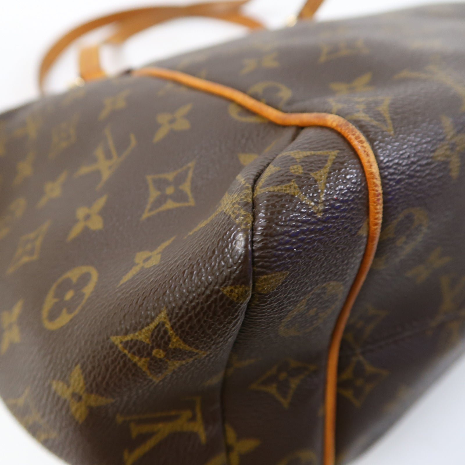 LOUIS VUITTON Monogram Totally MM金扣肩背袋啡色