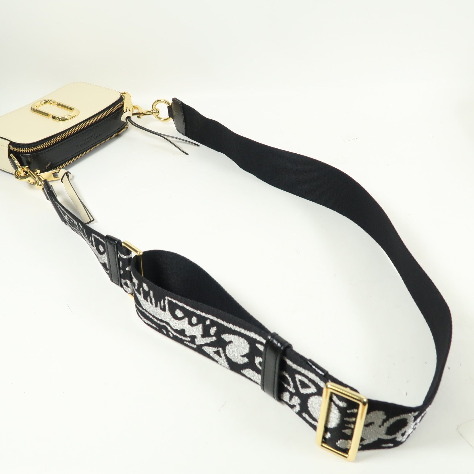 MARC JACOBS 牛皮皮革Shoulder Bag金扣肩背袋