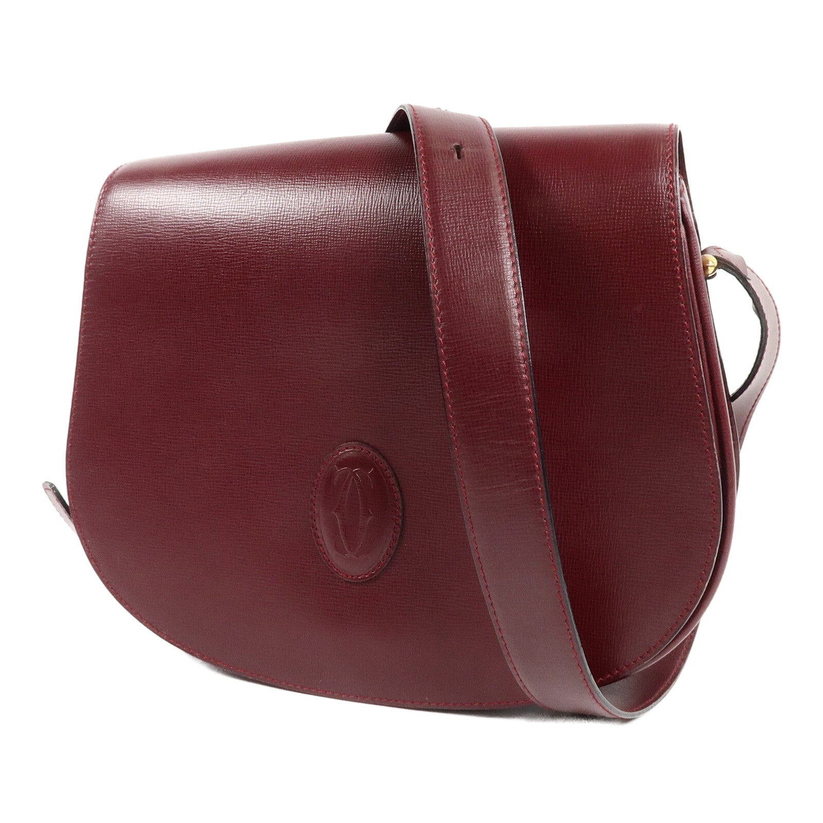 CARTIER 牛皮皮革Vintage Shoulder Bag肩背袋