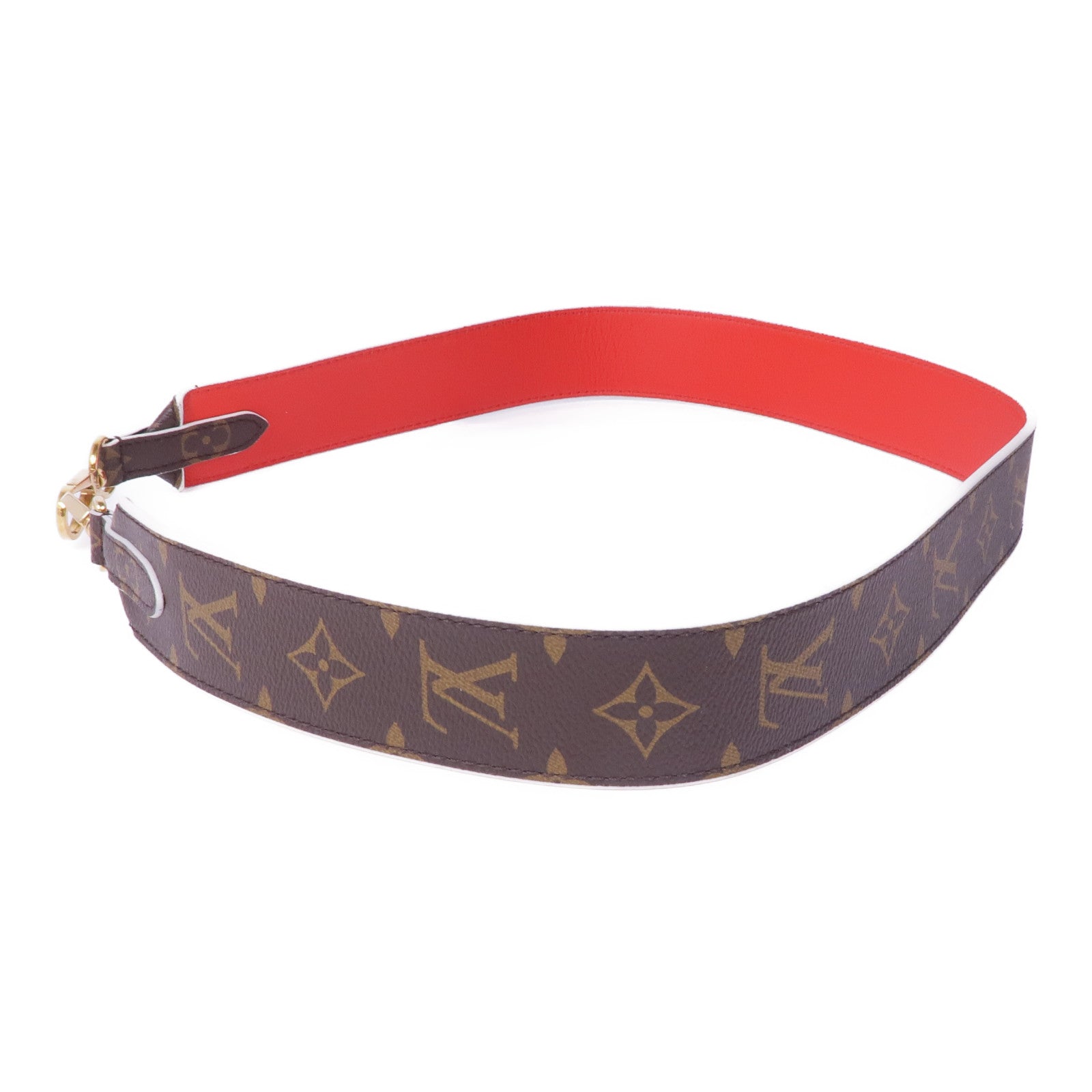 LOUIS VUITTON Monogram Bandoulière Monogram金扣肩帶