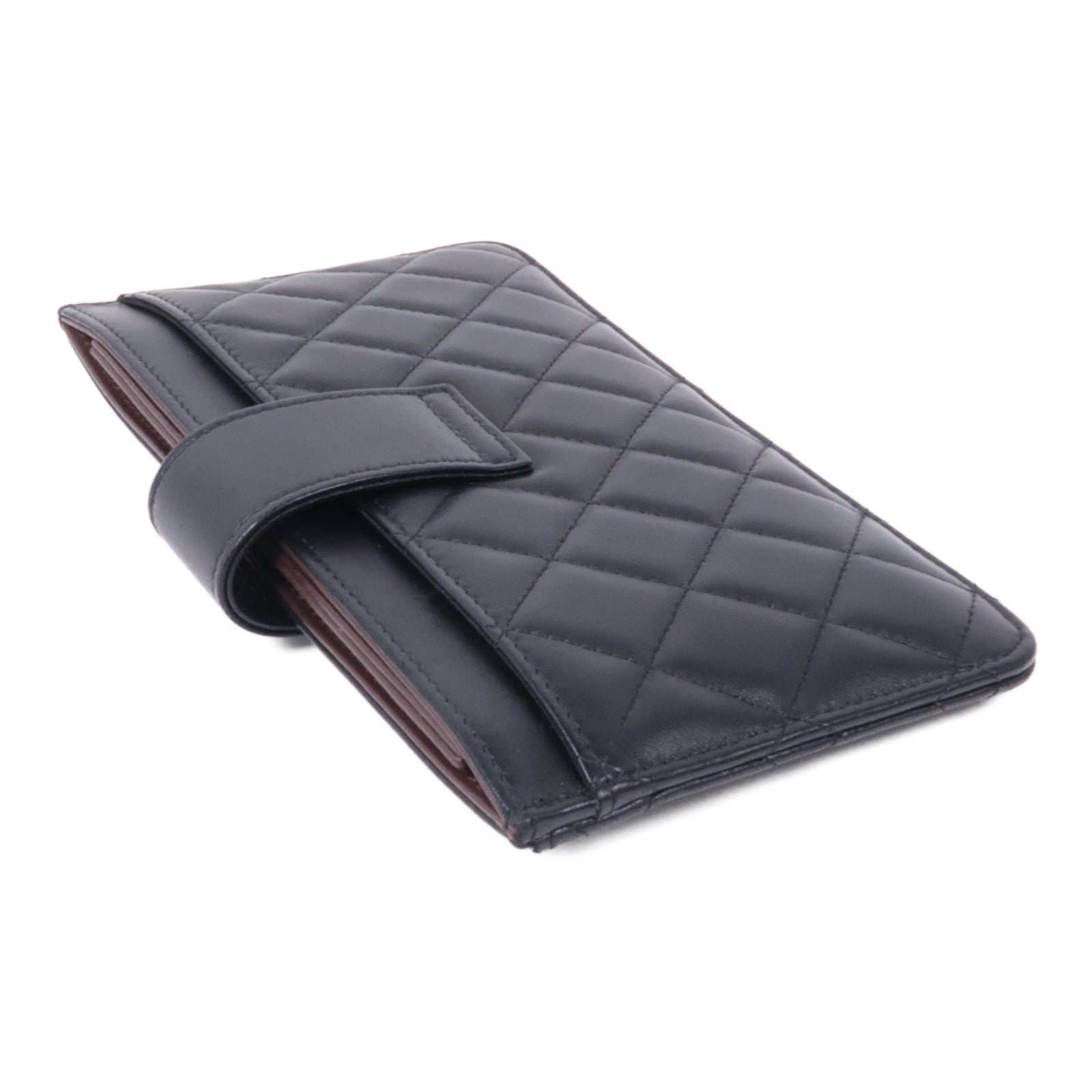CHANEL 羊皮皮革Pouch/Clutch銀扣手拿包