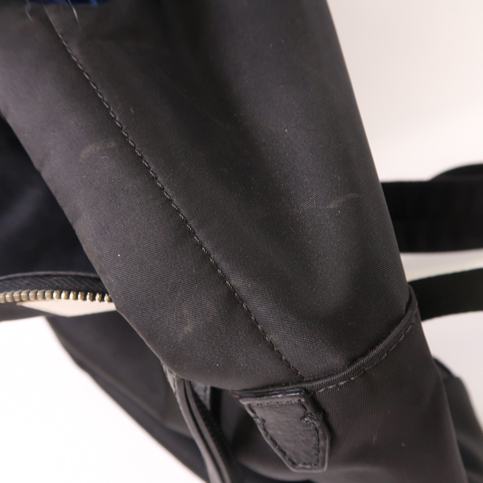FENDI 尼龍/Fur Moster Backpack銀扣背包