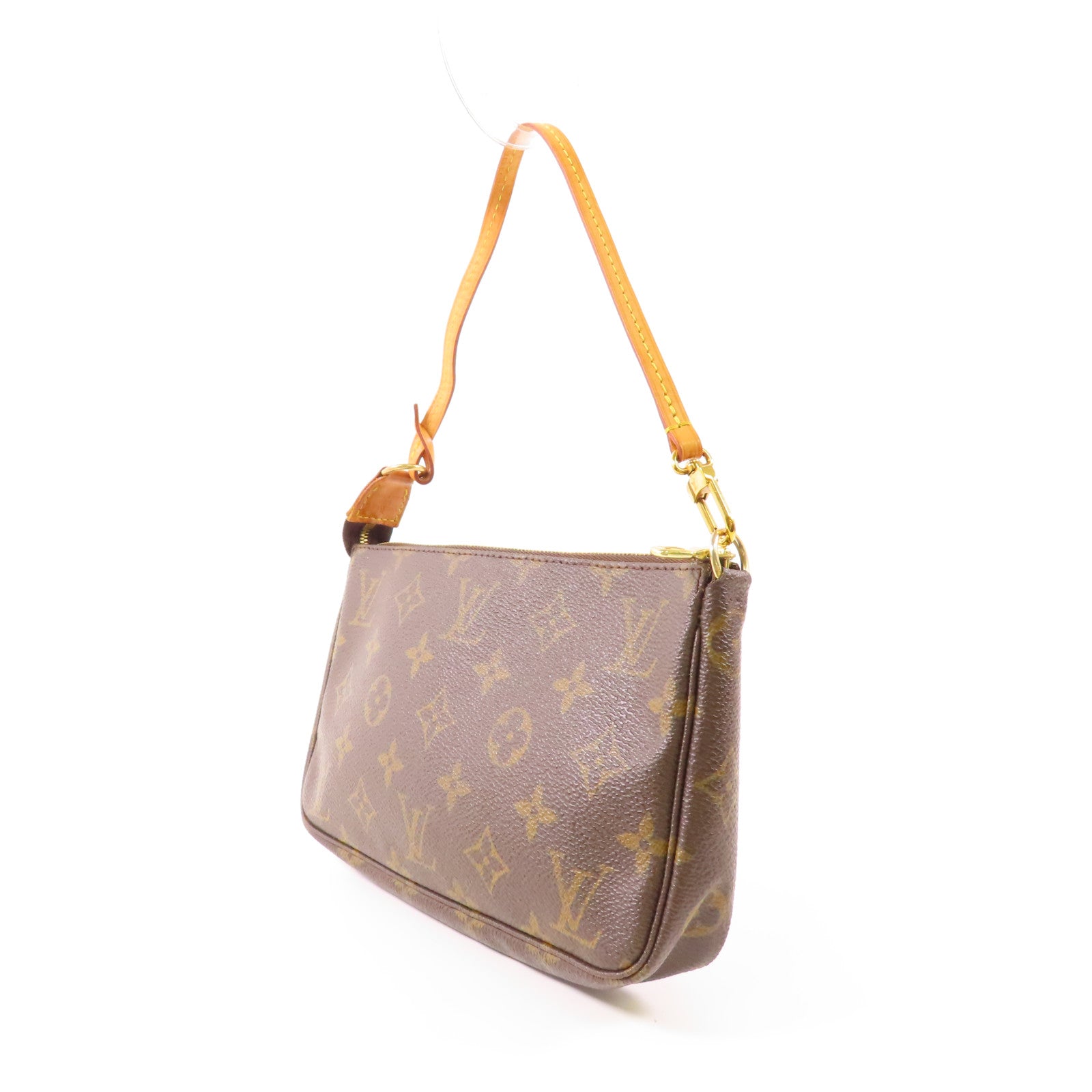 LOUIS VUITTON Monogram Pochette Accessoires金扣手拿包