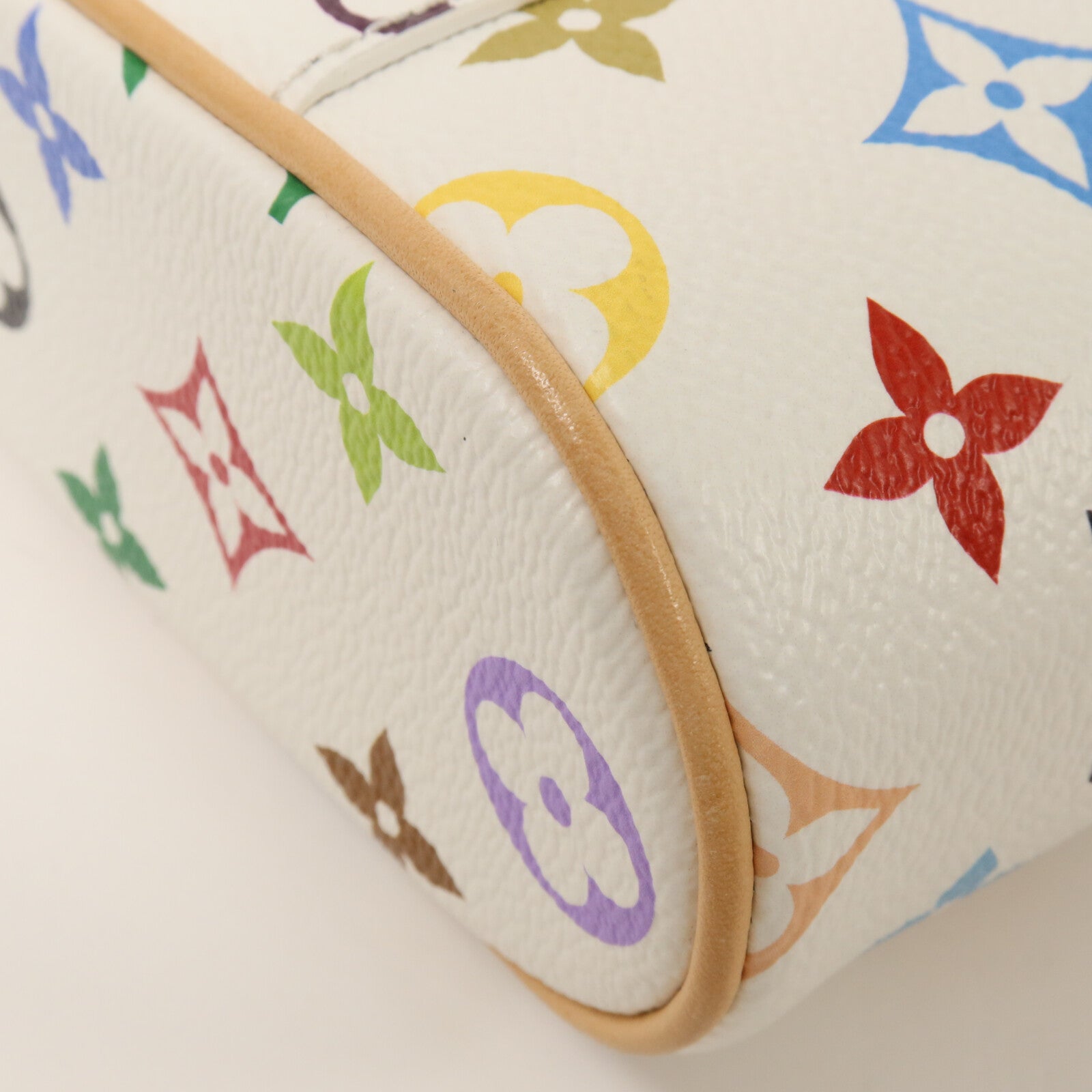 LOUIS VUITTON Monogram Multicolore LVxTM Vanity Chain Pouch鏈帶手挽肩背兩用袋