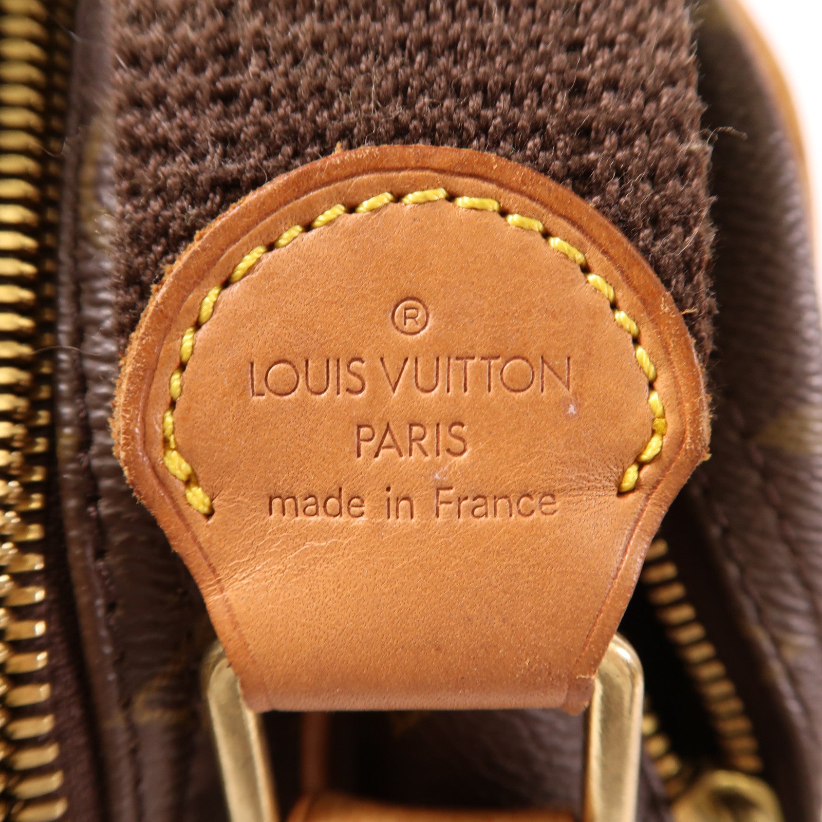 LOUIS VUITTON Monogram Reporter GM金扣肩背袋