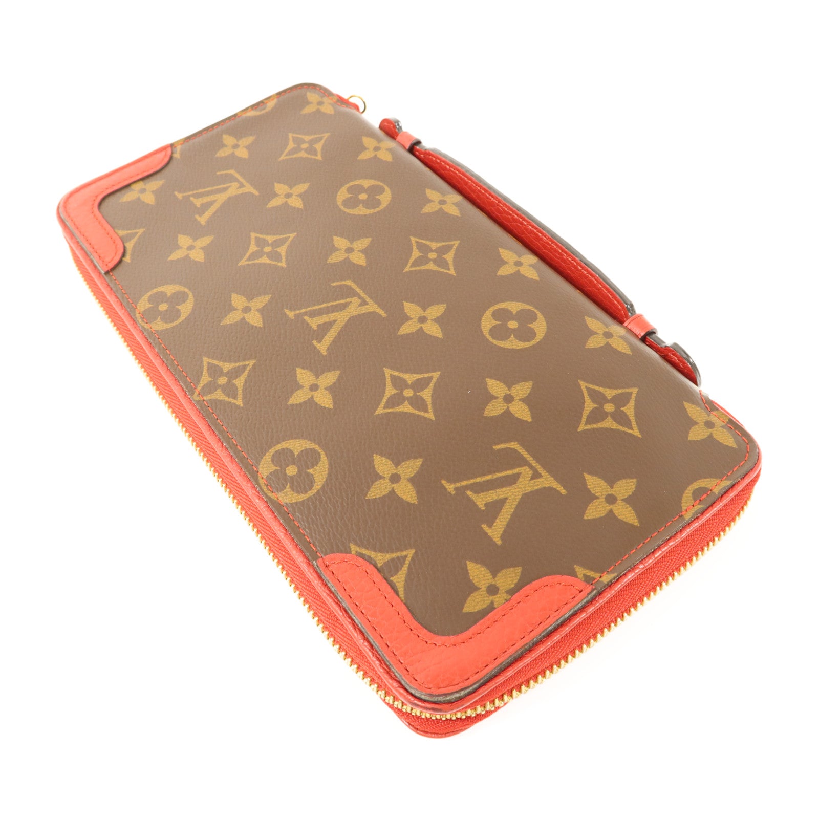 LOUIS VUITTON Monogram Retiro Wallet金扣長錢包
