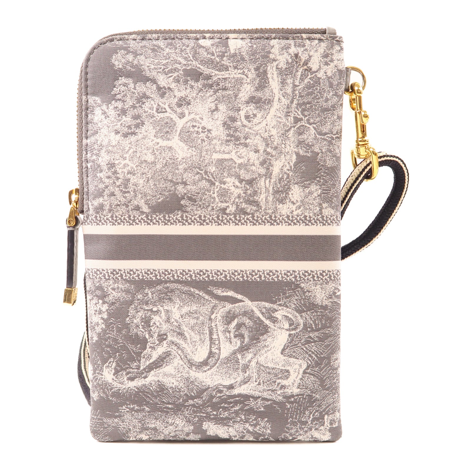 Dior 帆布Dior Travel金扣肩背袋