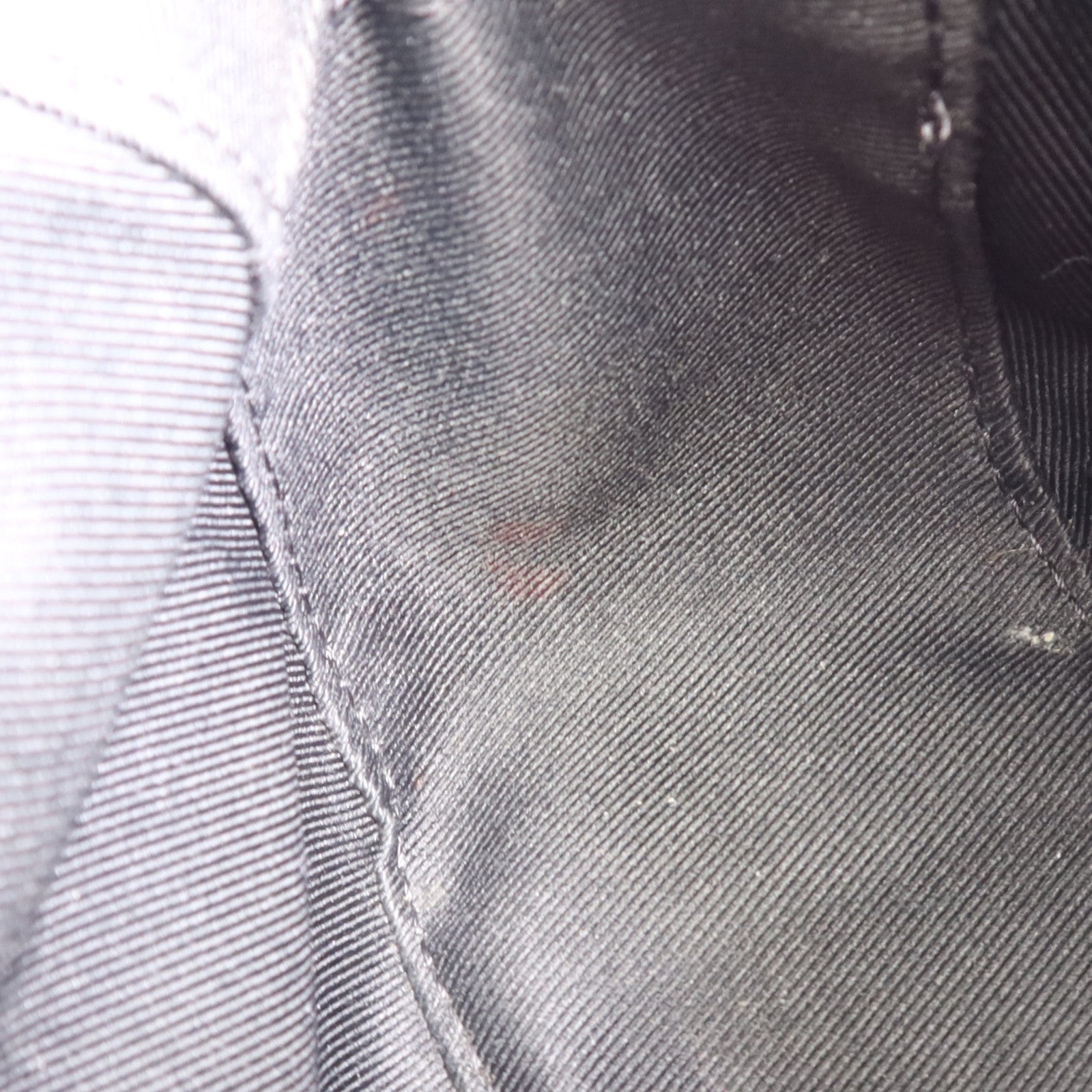 LOUIS VUITTON Monogram Saintonge金扣手挽袋棕色