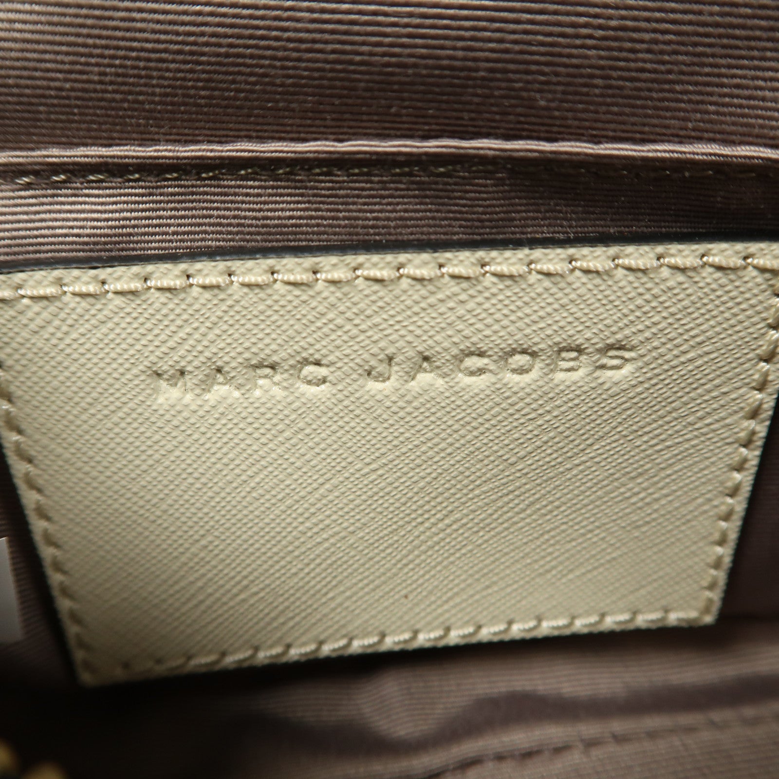 MARC JACOBS 牛皮皮革Shoulder Bag金扣肩背袋