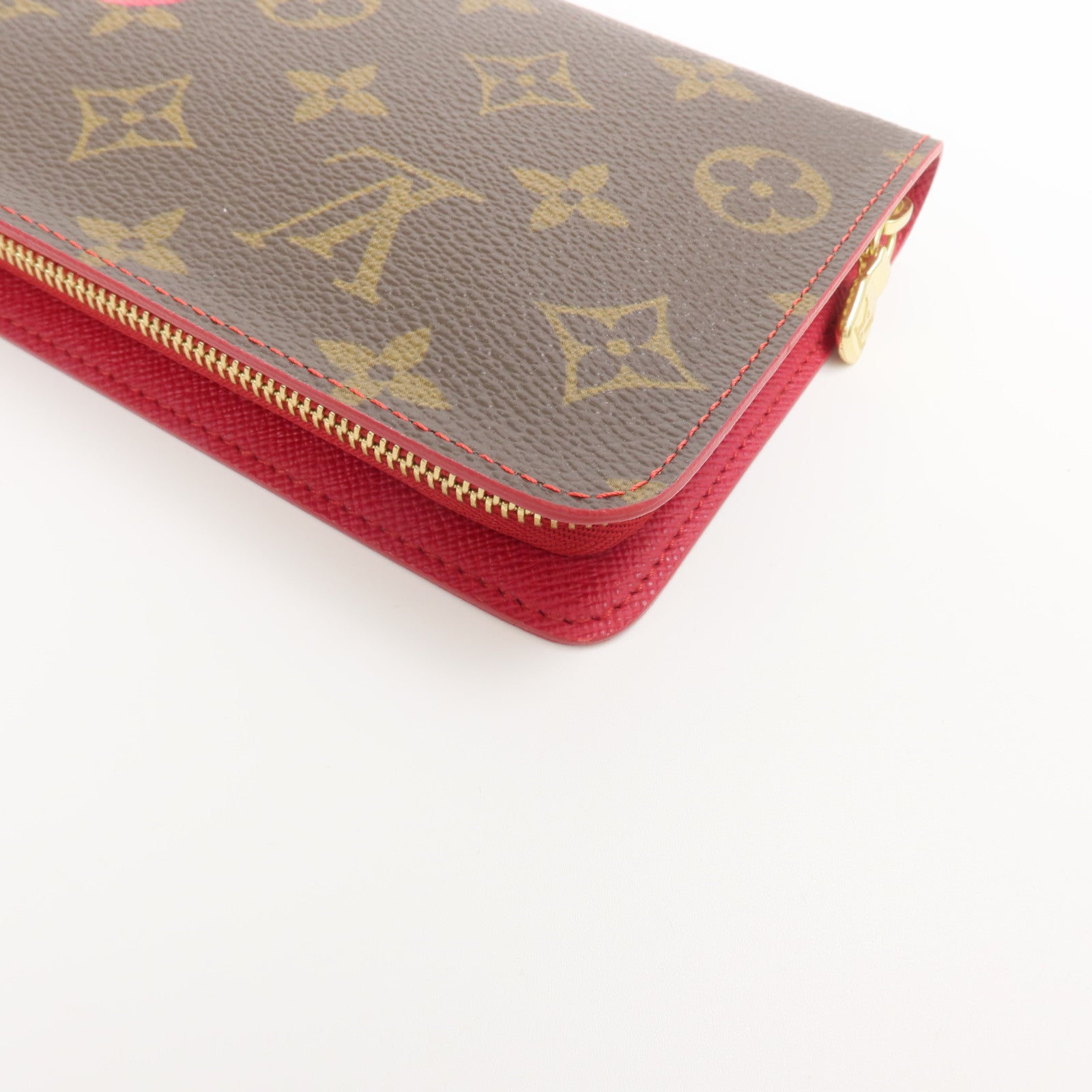 LOUIS VUITTON Monogram Cherry LVxTM Porte Monnaie Zip-Around