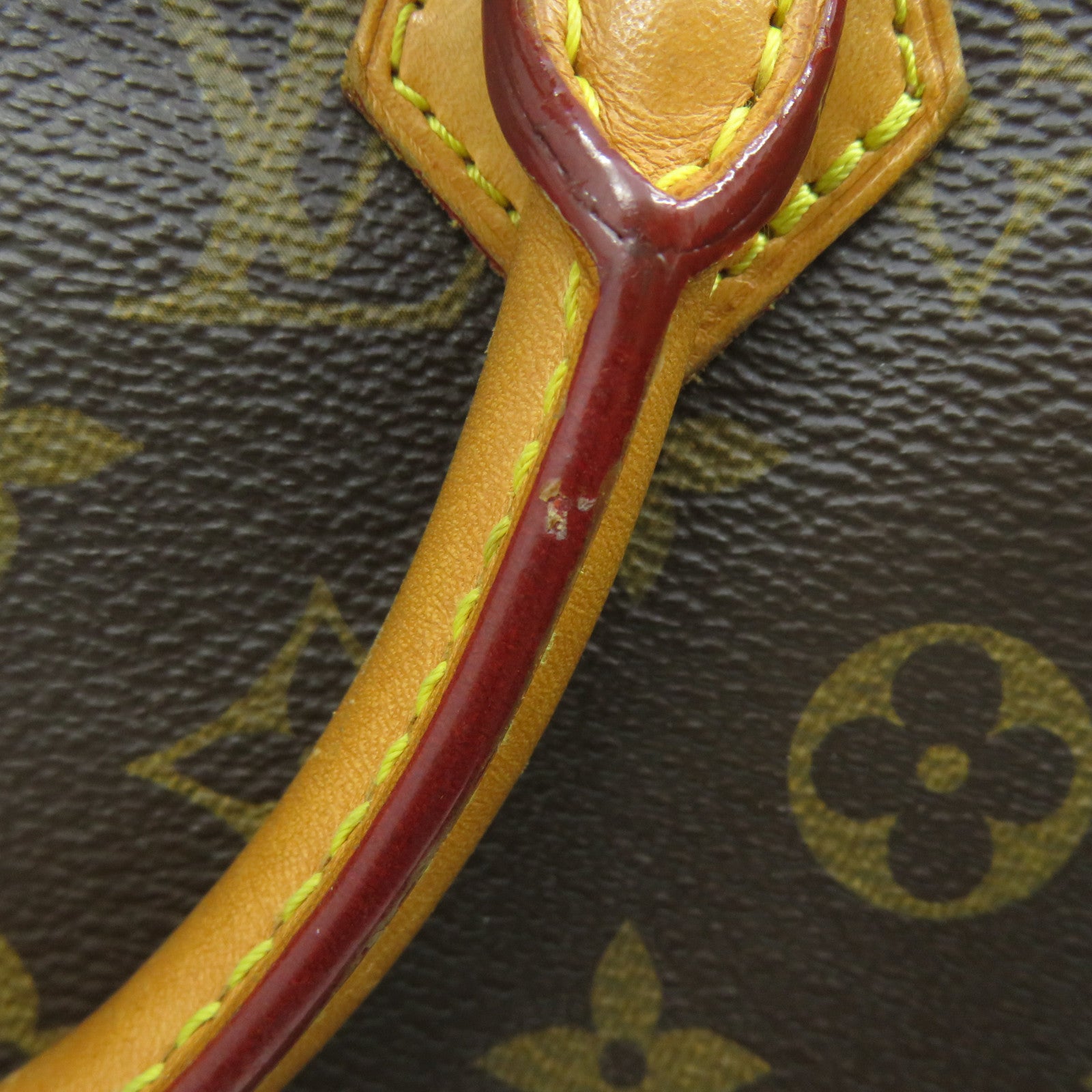 LOUIS VUITTON Monogram Speedy Bandouliere 30金扣手挽肩背兩用袋啡色
