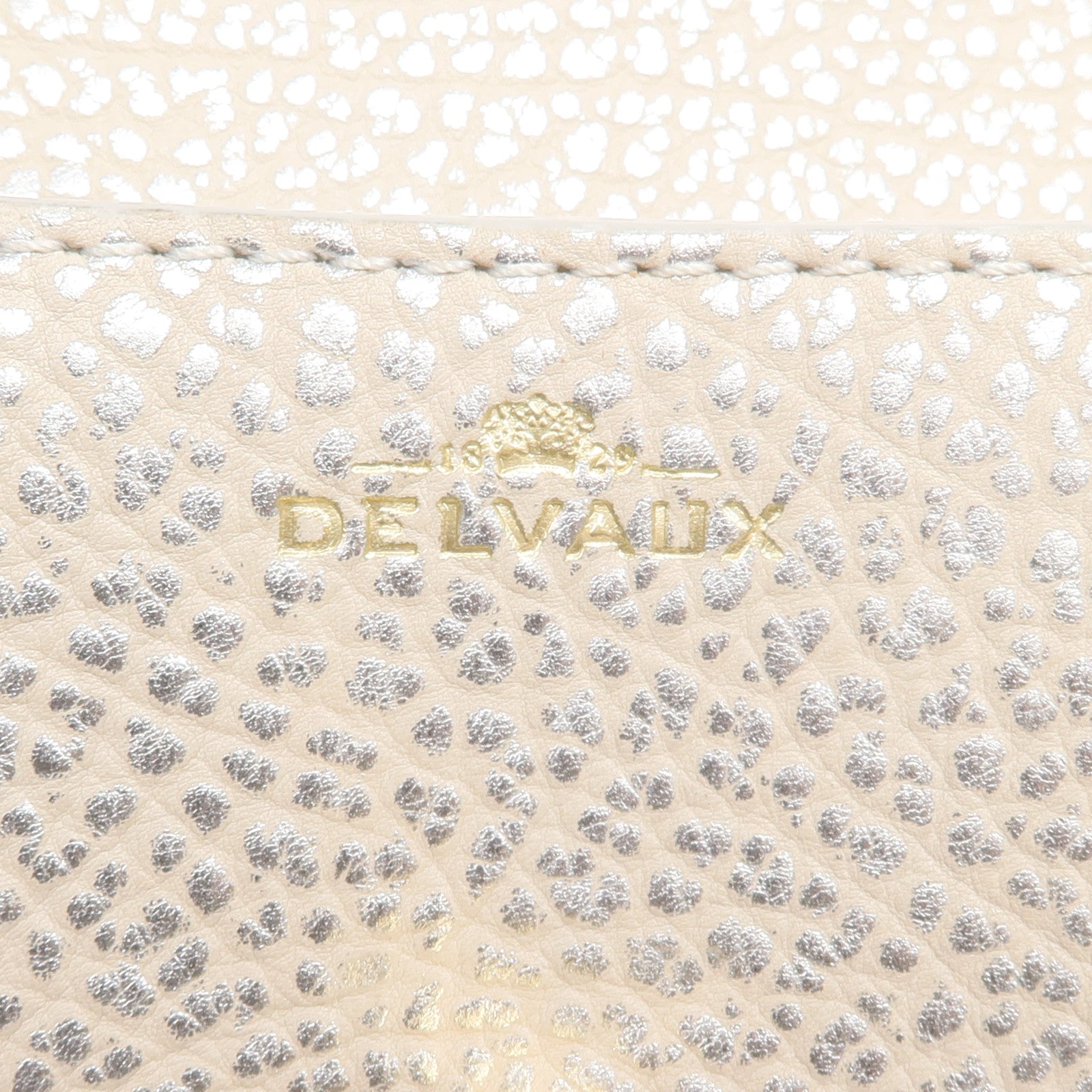 Delvaux 牛皮皮革Card/Coin Case金扣零錢包/卡片套