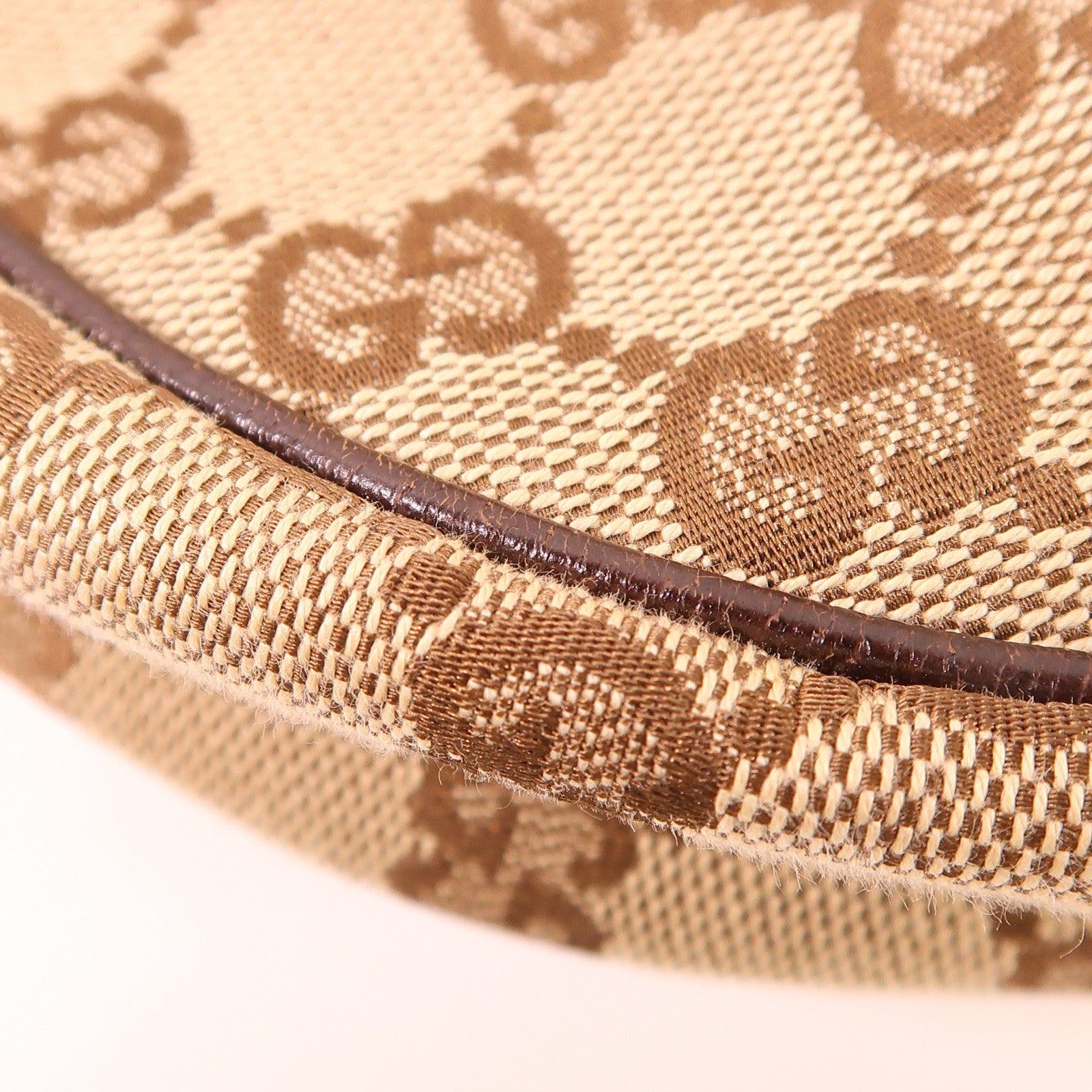 GUCCI 帆布Shoulder Bag銀扣肩背袋