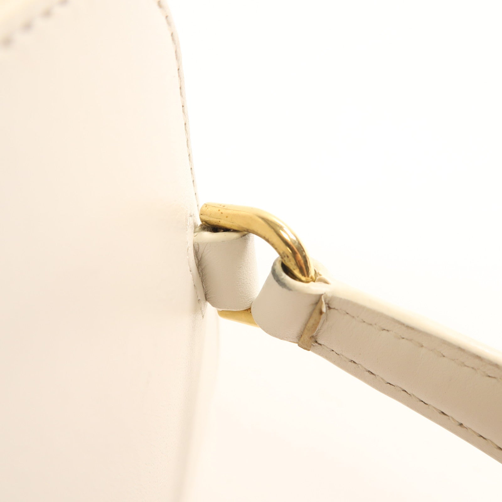 CELINE 牛皮皮革Vanity Case金扣手挽肩背兩用袋