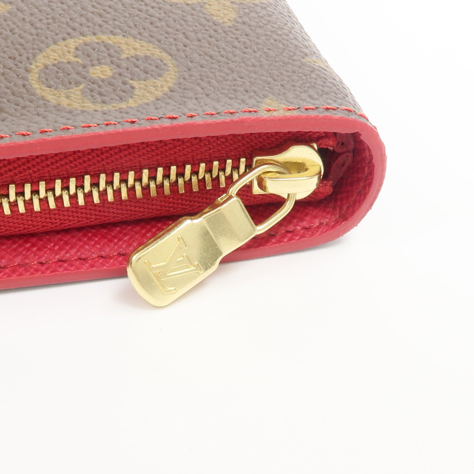 LOUIS VUITTON Monogram Cherry LVxTM Porte Monnaie Zip-Around
