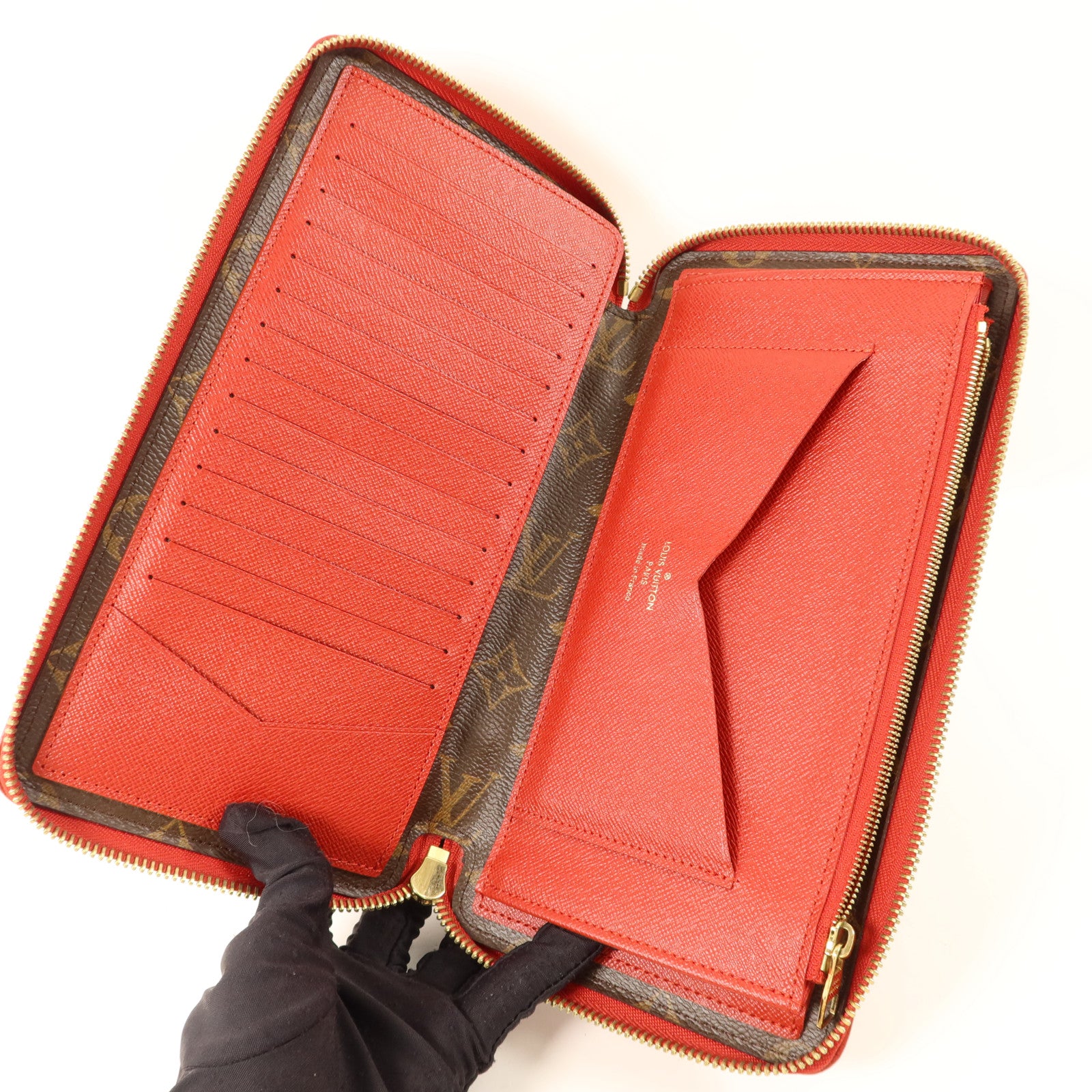 LOUIS VUITTON Monogram Retiro Wallet金扣長錢包