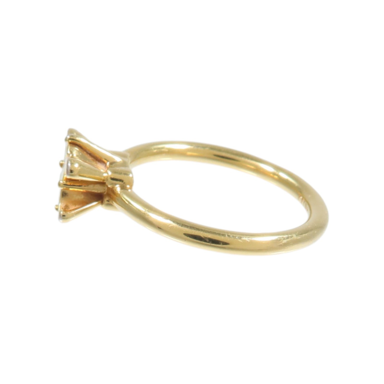 CELINE 黃銅Triomphe Asymmetric Ring戒指