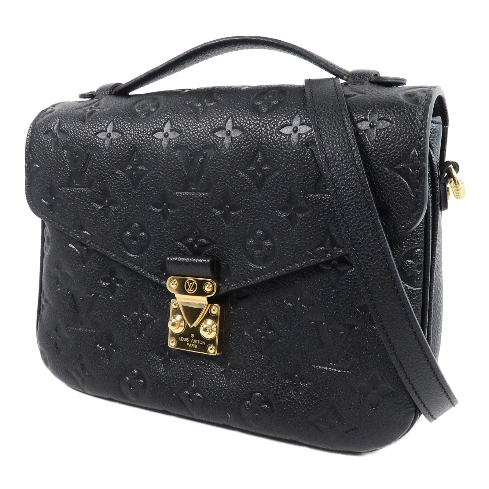 LOUIS VUITTON Monogram Empreinte Pochette Metis手挽肩背兩用袋