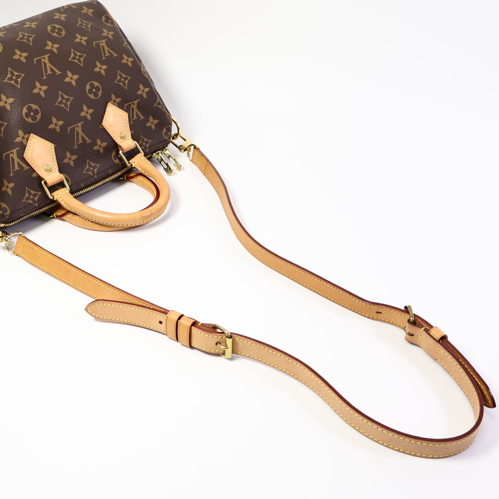 LOUIS VUITTON Monogram Speedy Bandouliere 30手挽肩背兩用袋