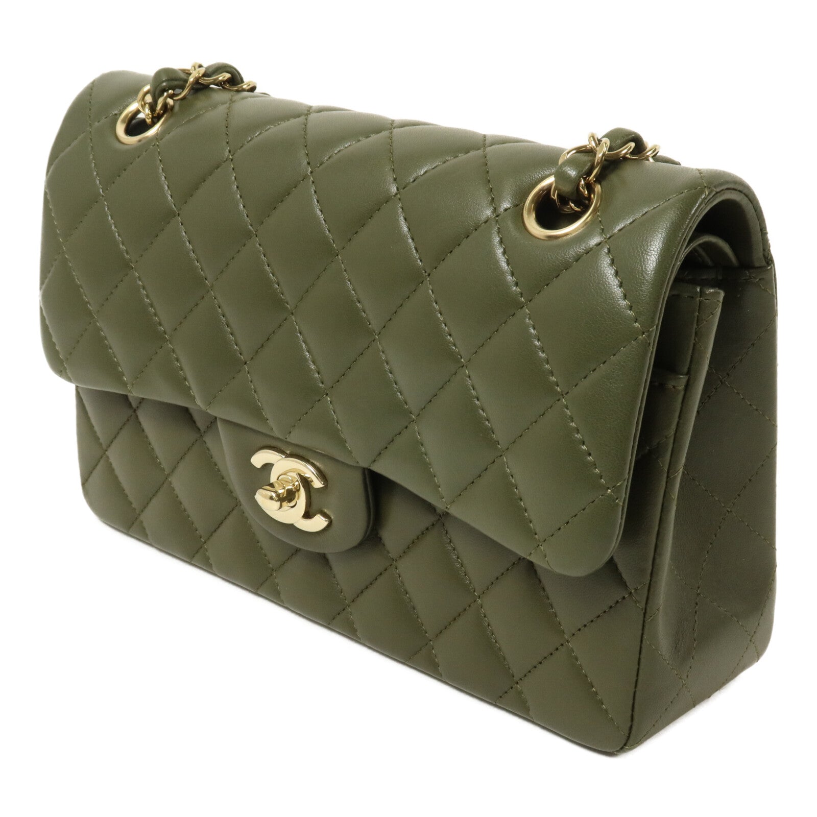 CHANEL 羊皮皮革Classic 23鏈帶肩背袋