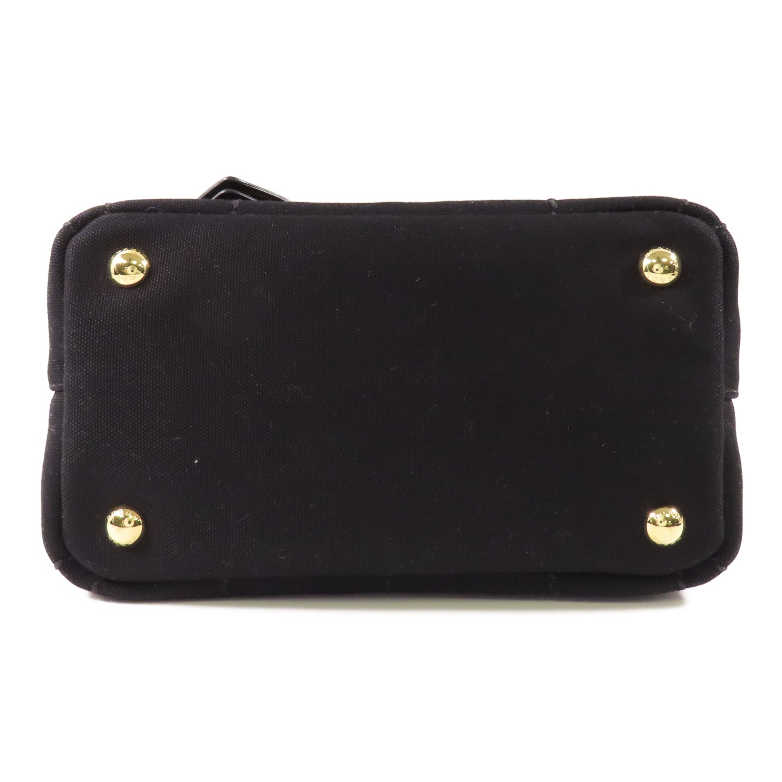 PRADA 帆布2 Way Shoulder金扣手挽肩背兩用袋