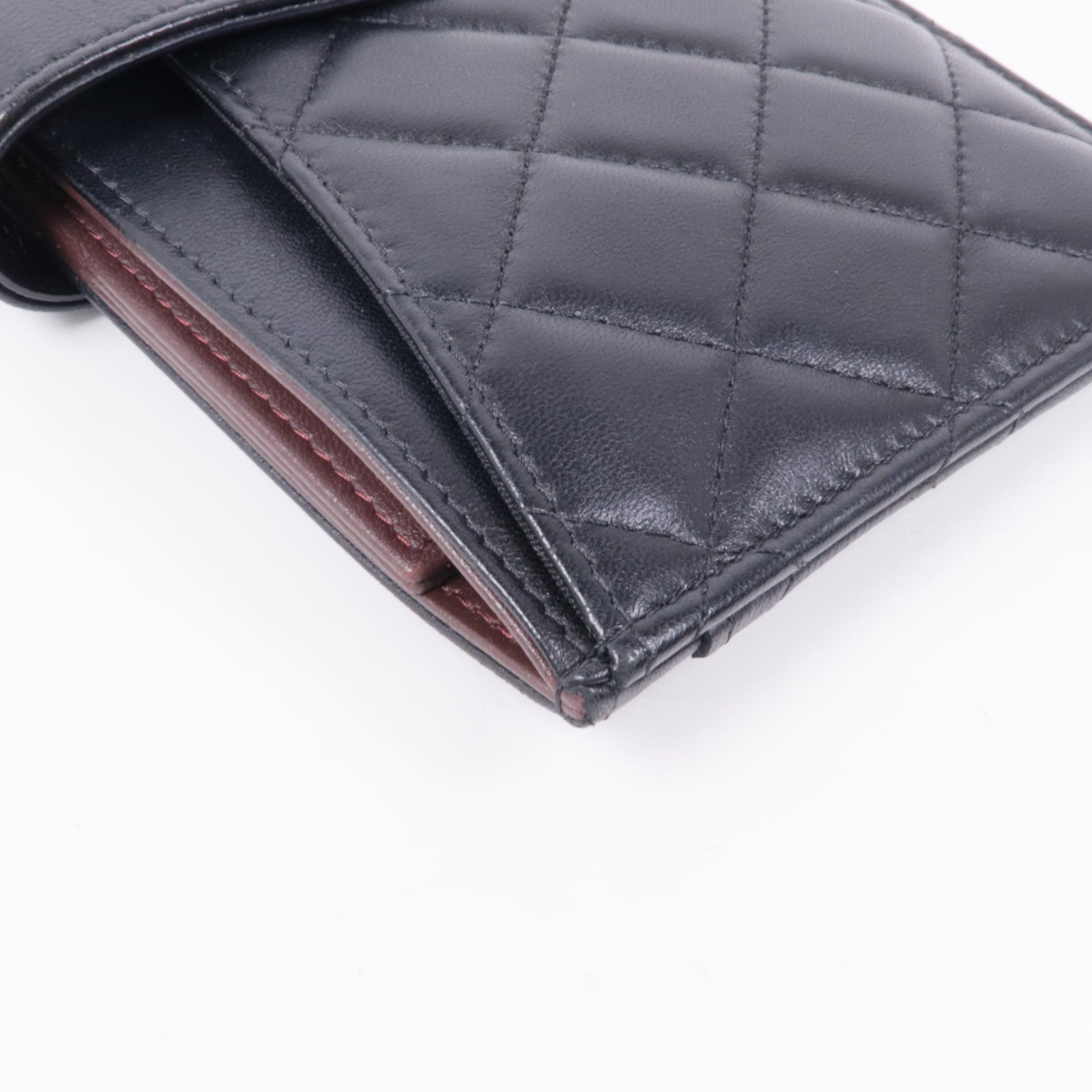 CHANEL 羊皮皮革Pouch/Clutch銀扣手拿包