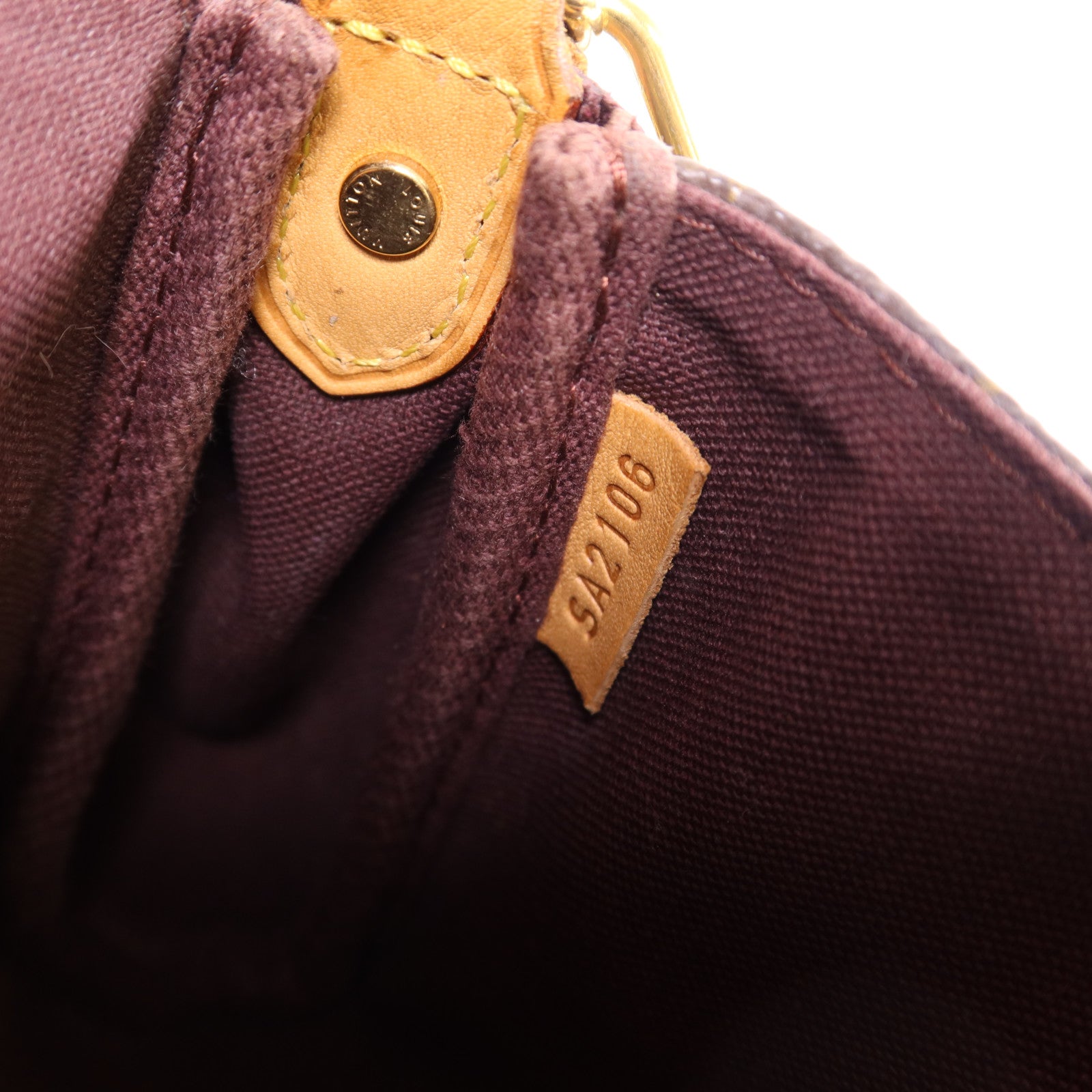 LOUIS VUITTON Monogram Favourite PM金扣手挽肩背兩用袋