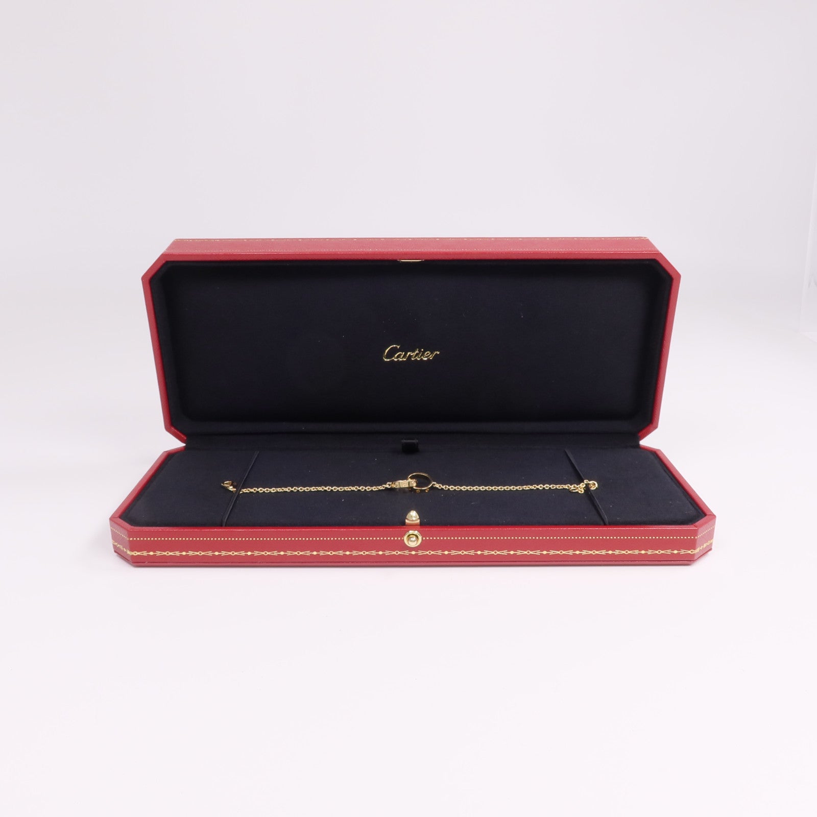 CARTIER 18K黃金Love Blaceret手鏈