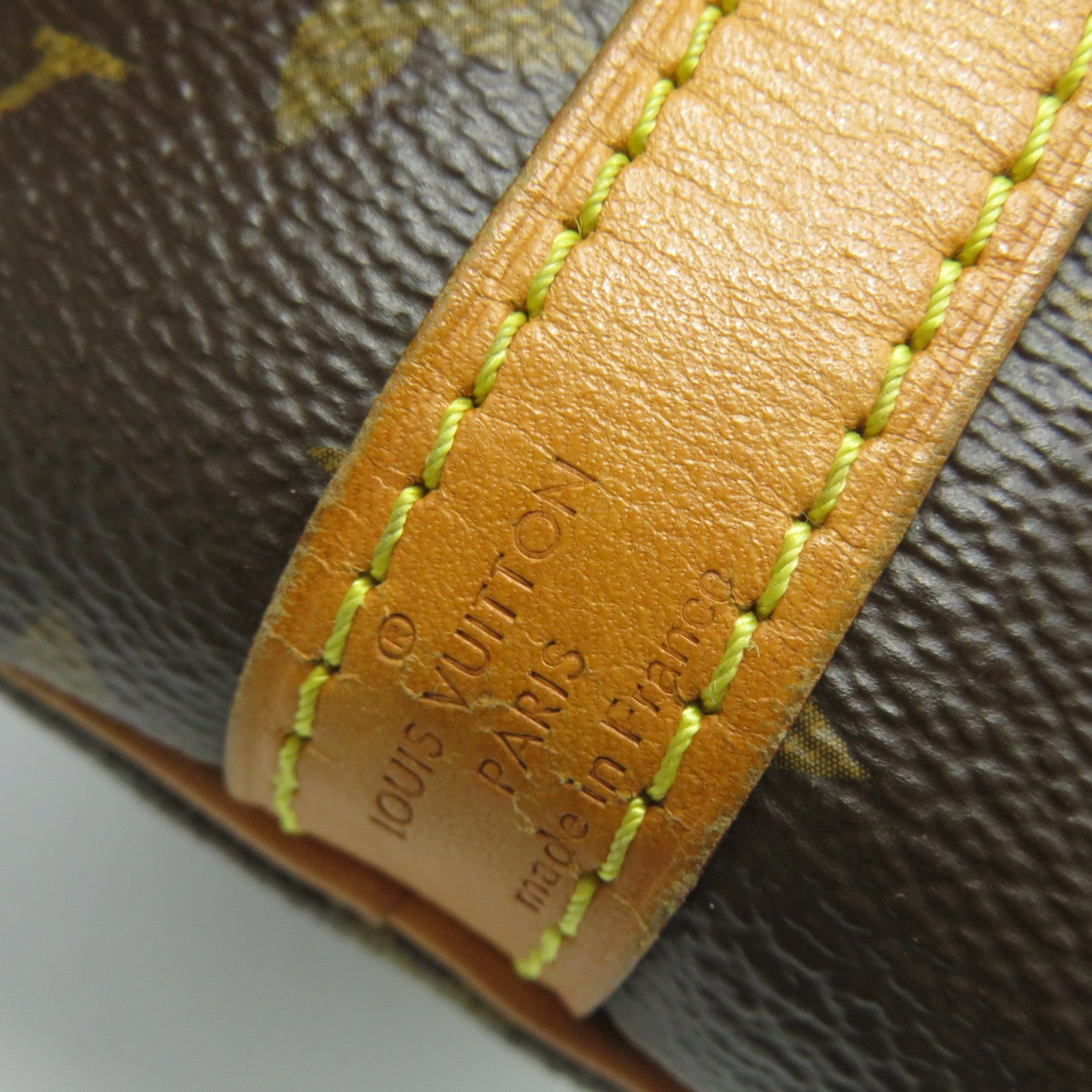 LOUIS VUITTON Monogram Speedy Bandouliere 30金扣手挽肩背兩用袋啡色