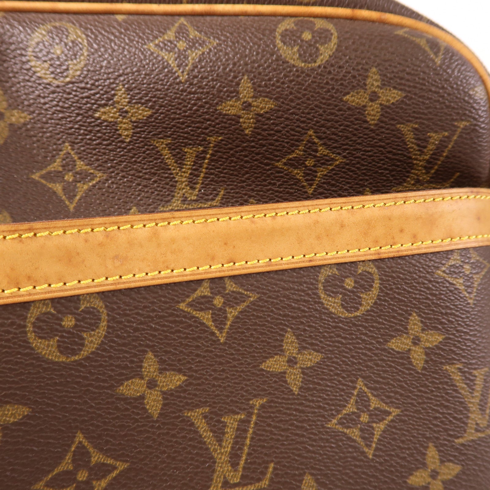 LOUIS VUITTON 【激減優惠】Monogram Reporter GM金扣肩背袋