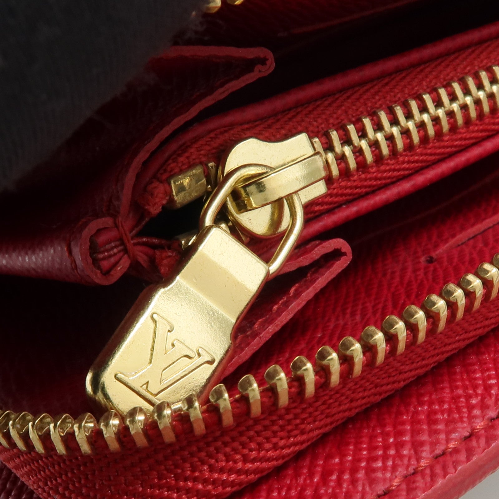 LOUIS VUITTON Monogram Cherry LVxTM Porte Monnaie Zip-Around