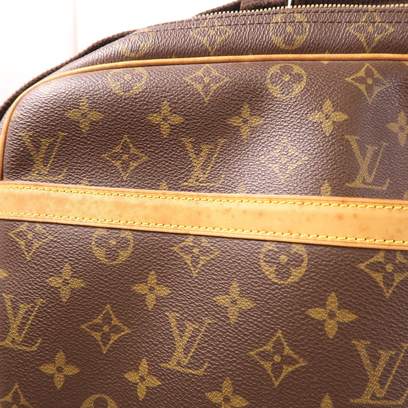 LOUIS VUITTON 【激減優惠】Monogram Reporter GM金扣肩背袋
