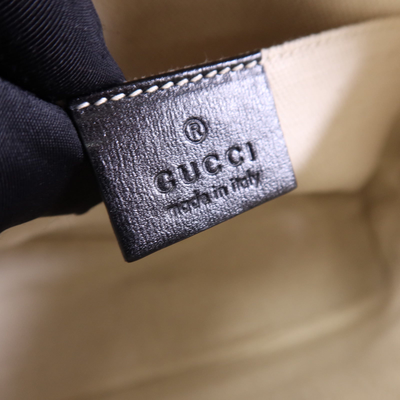 GUCCI 牛皮皮革Horsebit 1955 Mini Top Handle金扣手挽肩背兩用袋