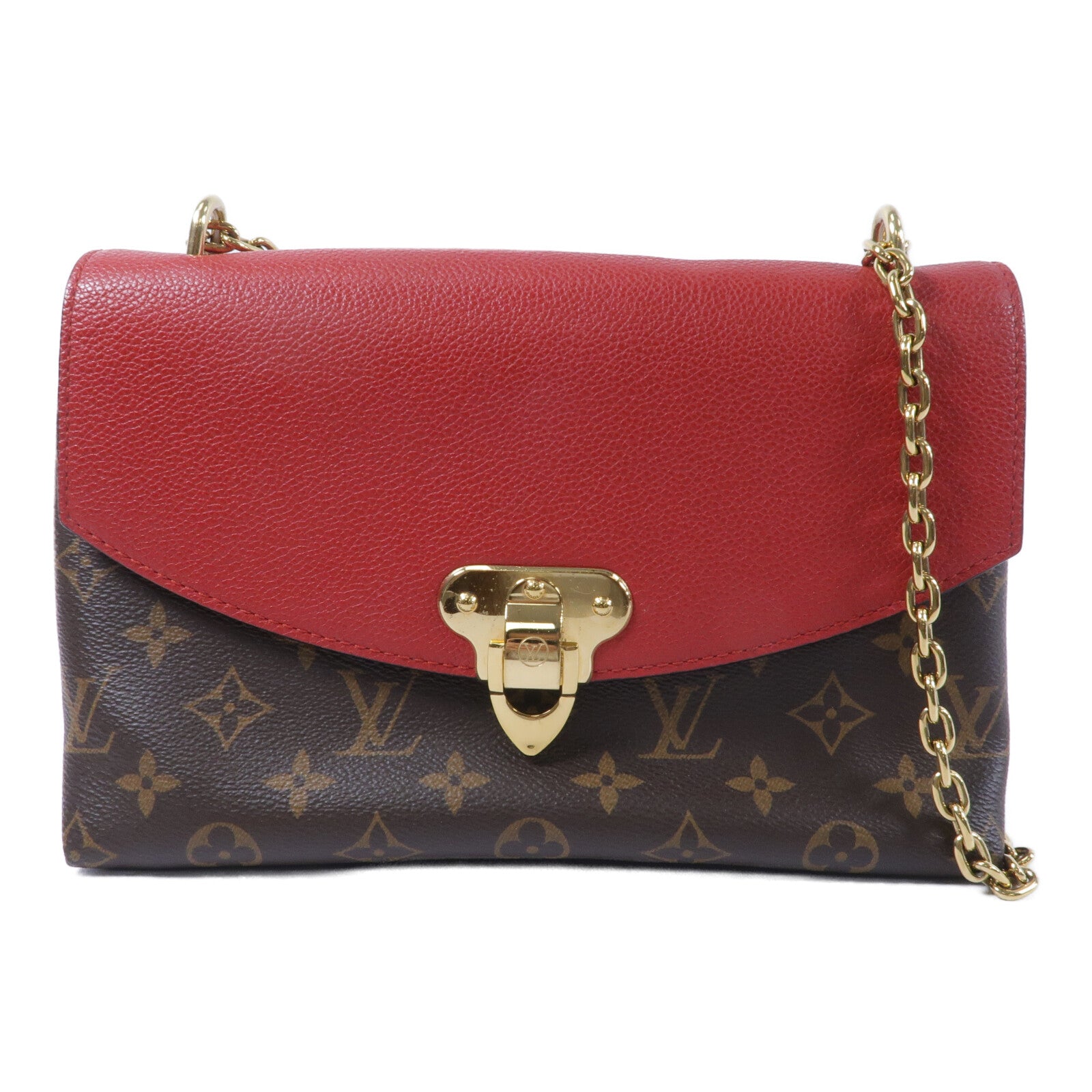 LOUIS VUITTON 牛皮皮革/Monogram Saint Placide肩背袋