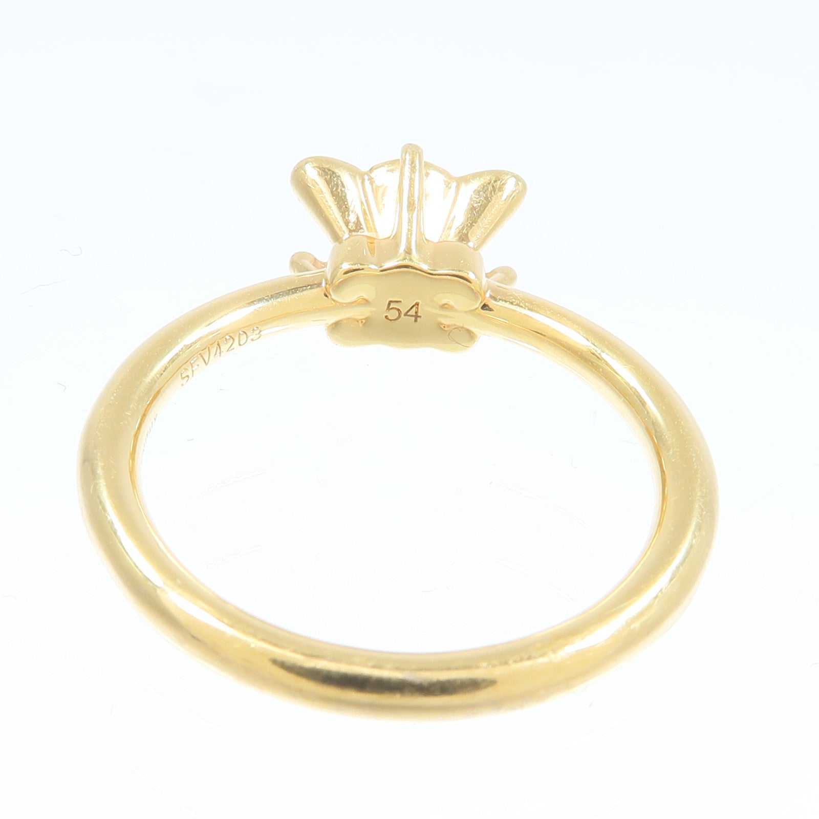 CELINE 黃銅Triomphe Asymmetric Ring戒指