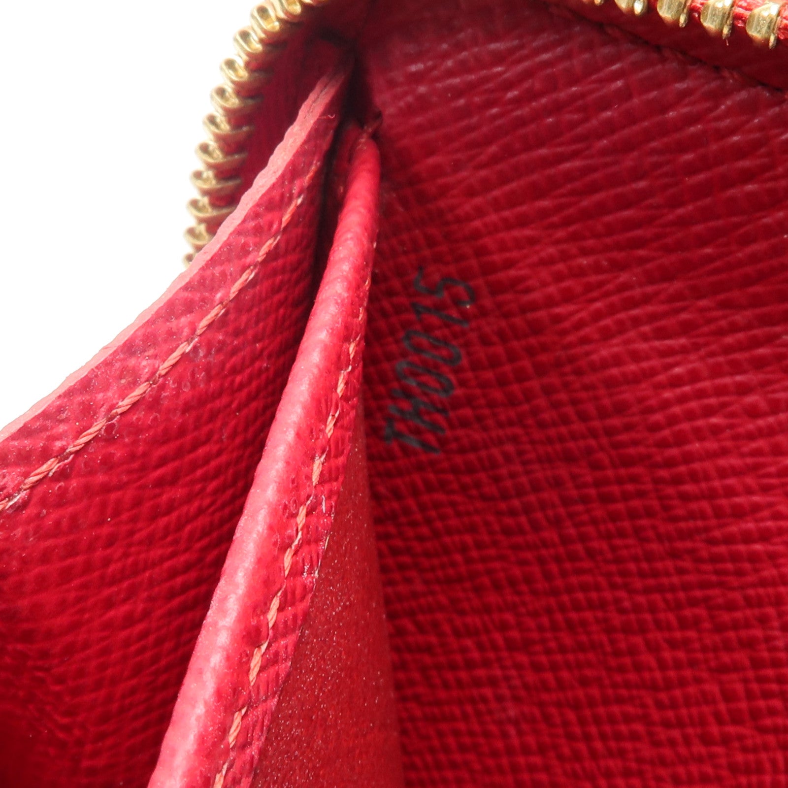 LOUIS VUITTON Monogram Cherry LVxTM Porte Monnaie Zip-Around